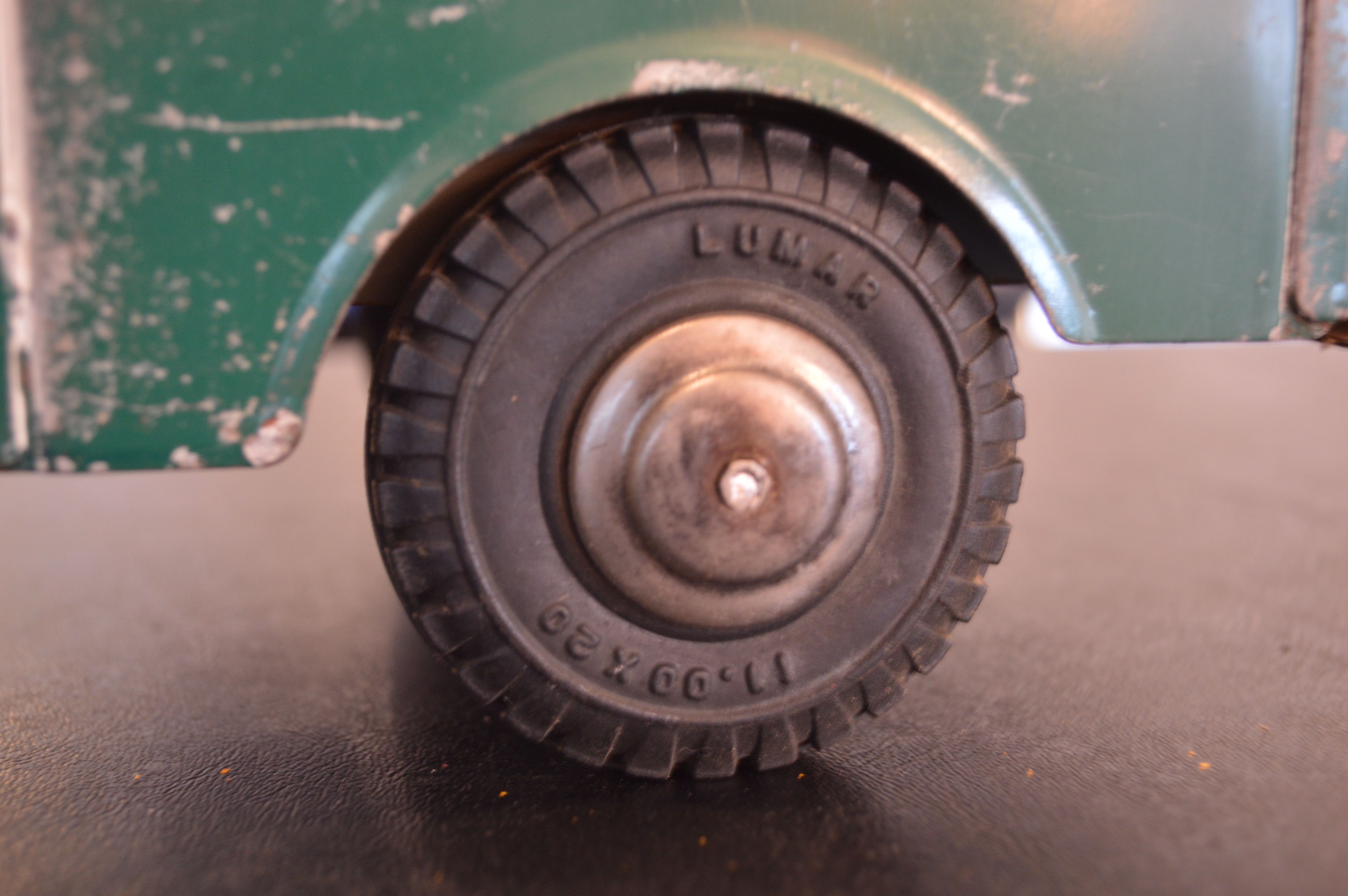 Vintage Marx Lumar Contractors Toy Crane Truck