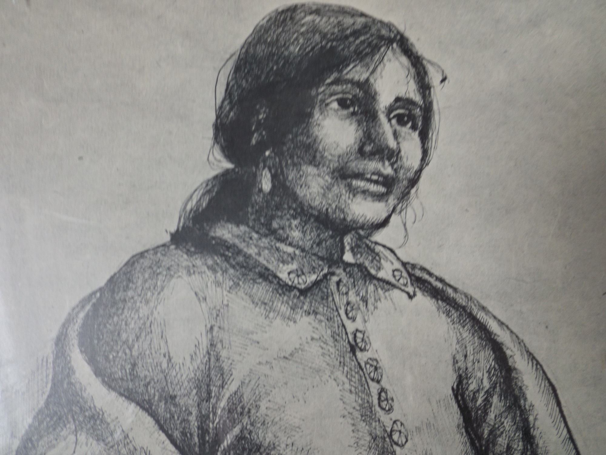 Mary Morez Offset Lithographic Print