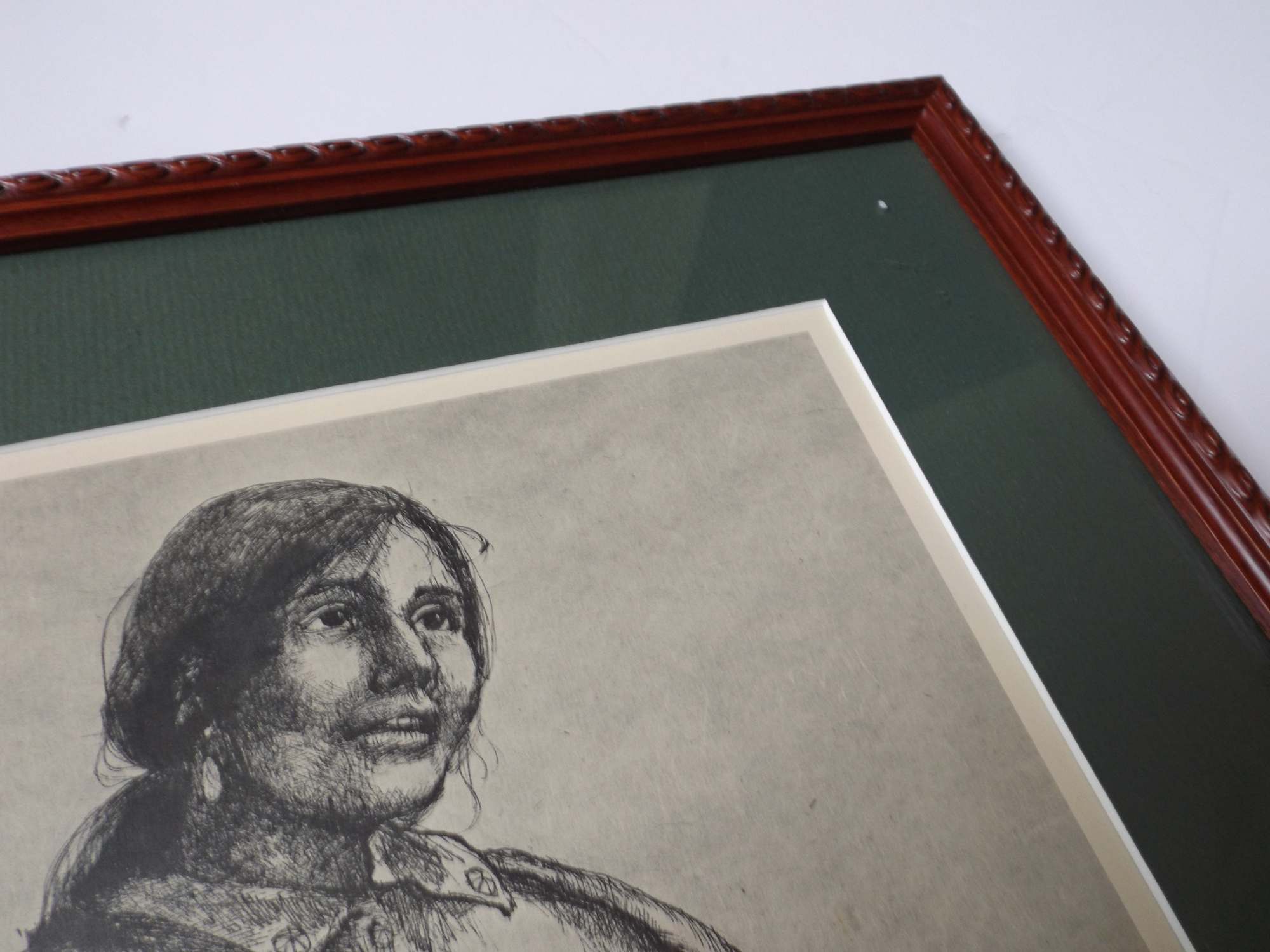 Mary Morez Offset Lithographic Print