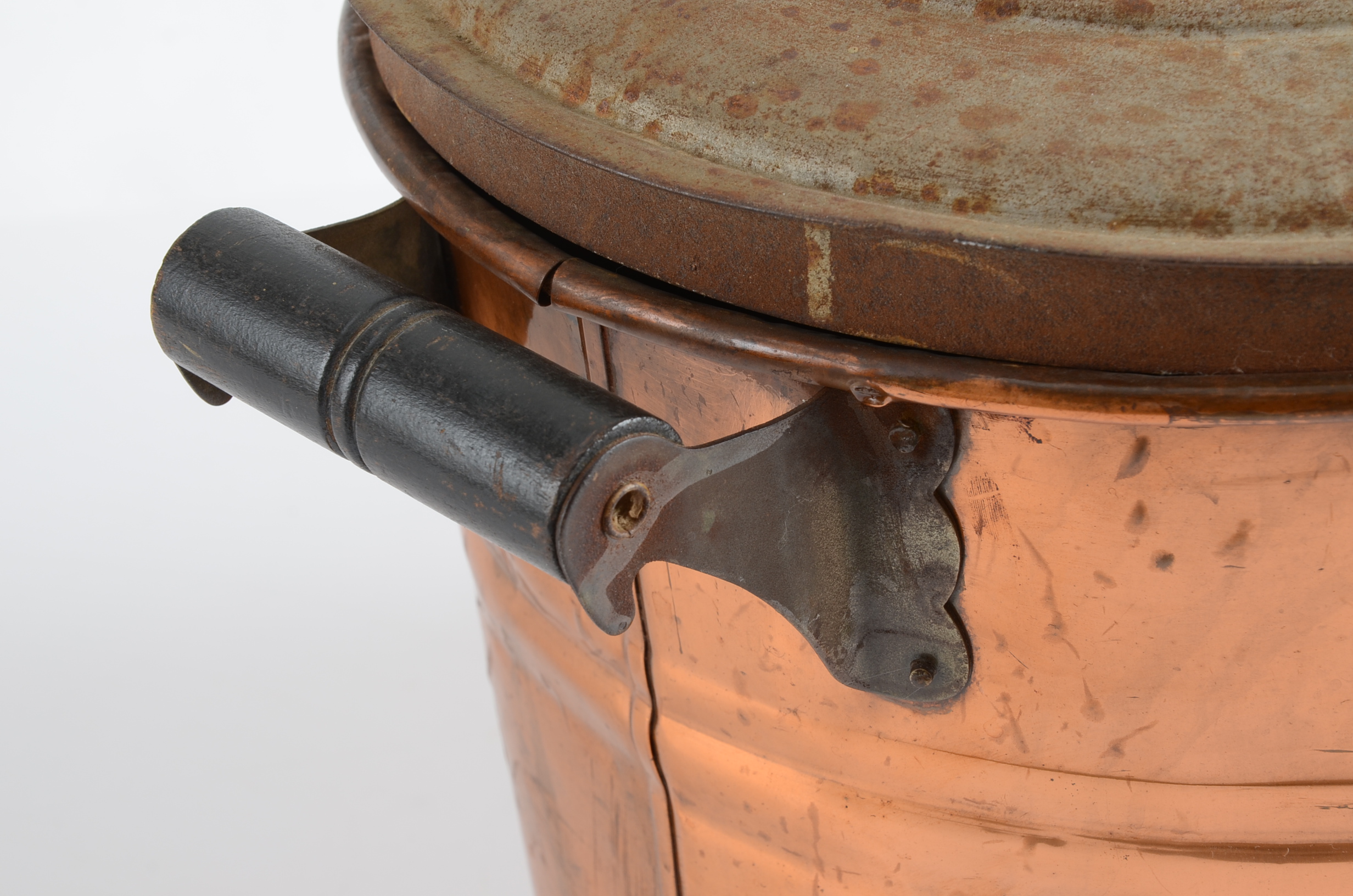 Large Oval Copper Boiler