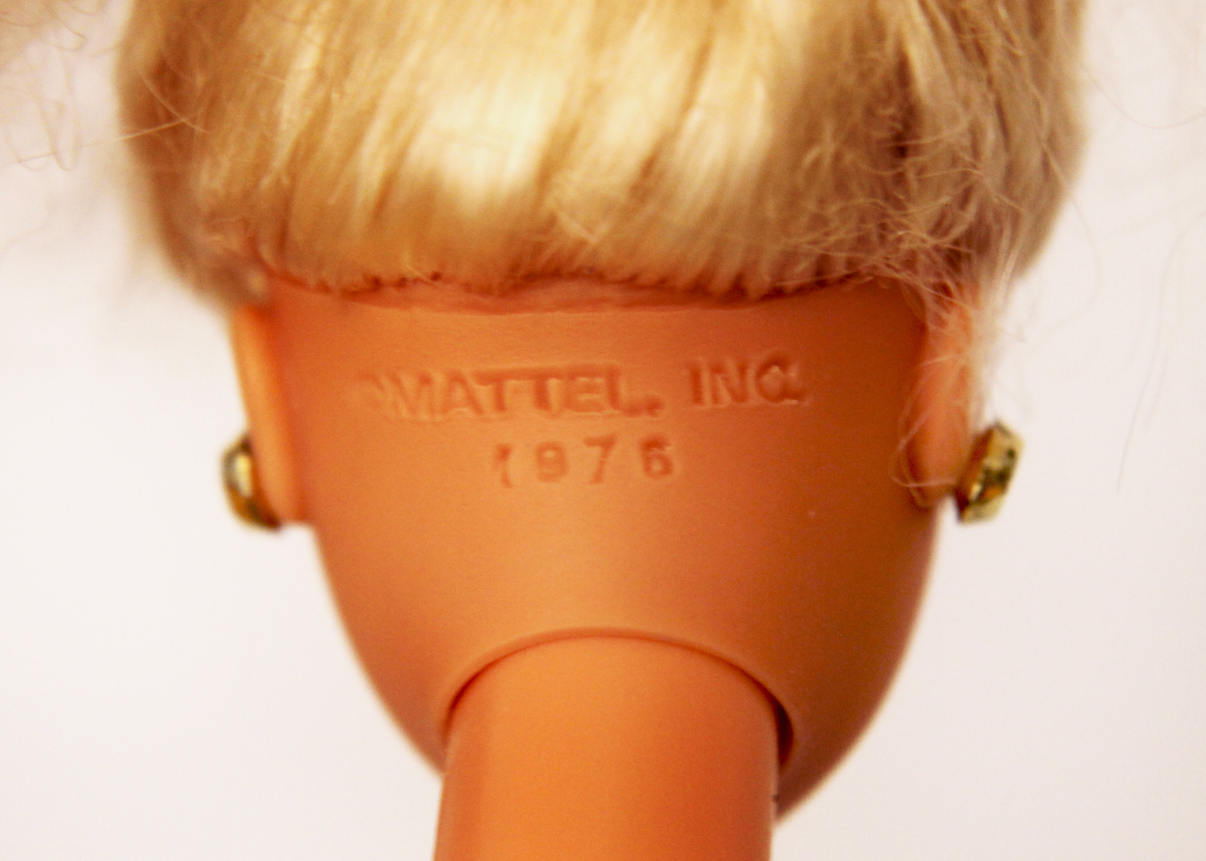 Handmade Vintage Hardwood Storage Box Full of Barbies and Clothes