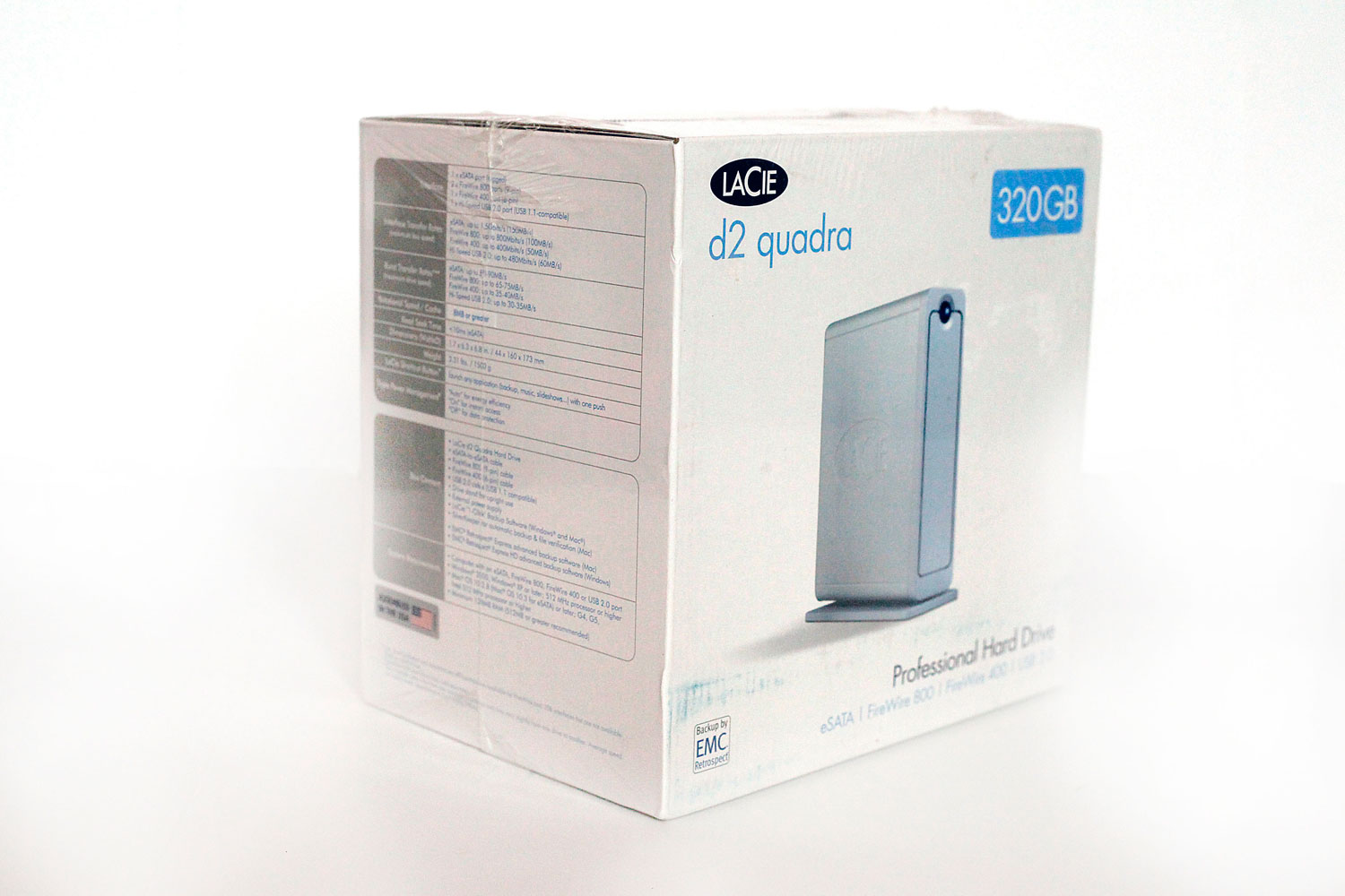 Lacie d2 Quadra 320 GB Professional Hard Drive