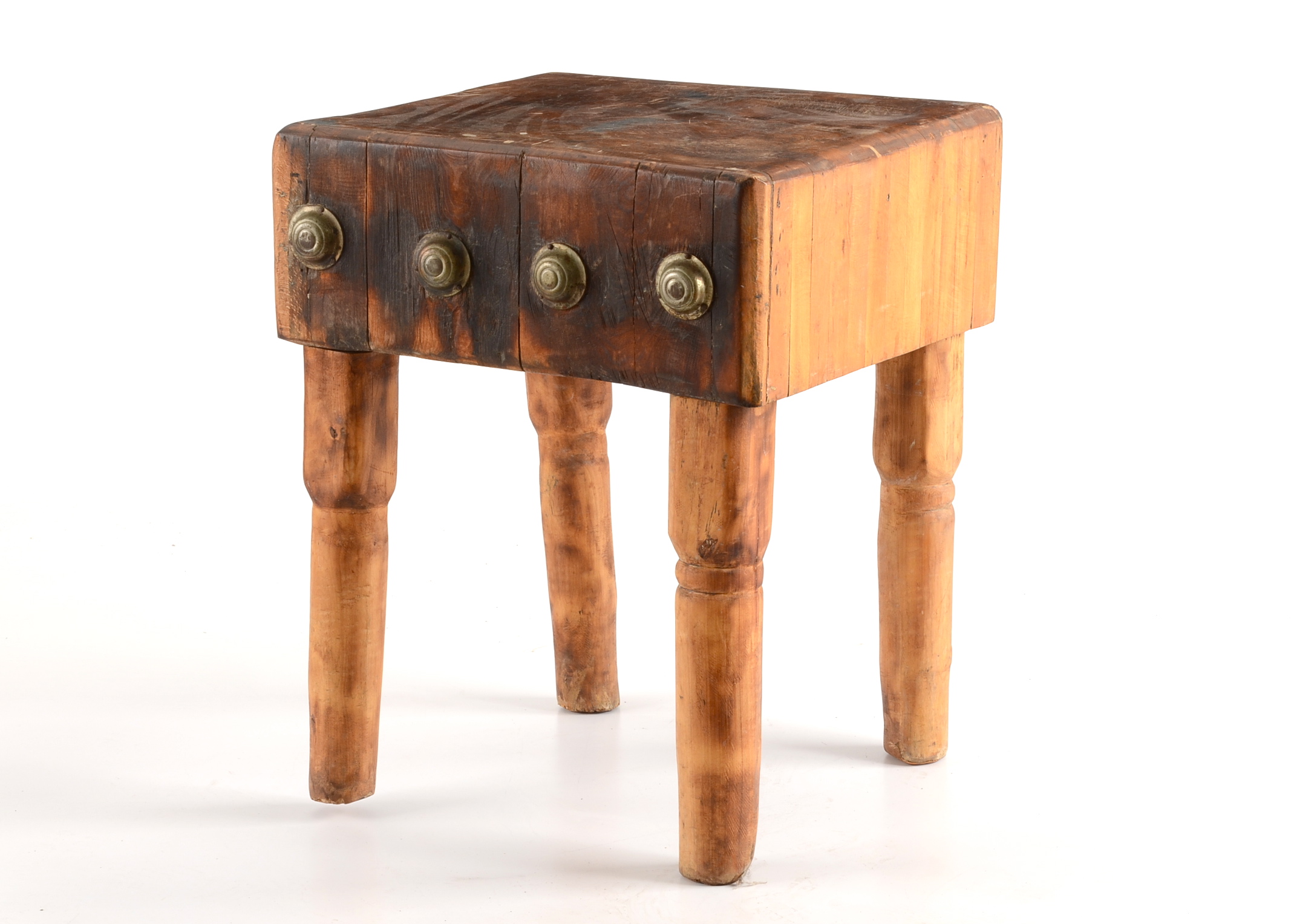 Butcher's Block on Turned Legs