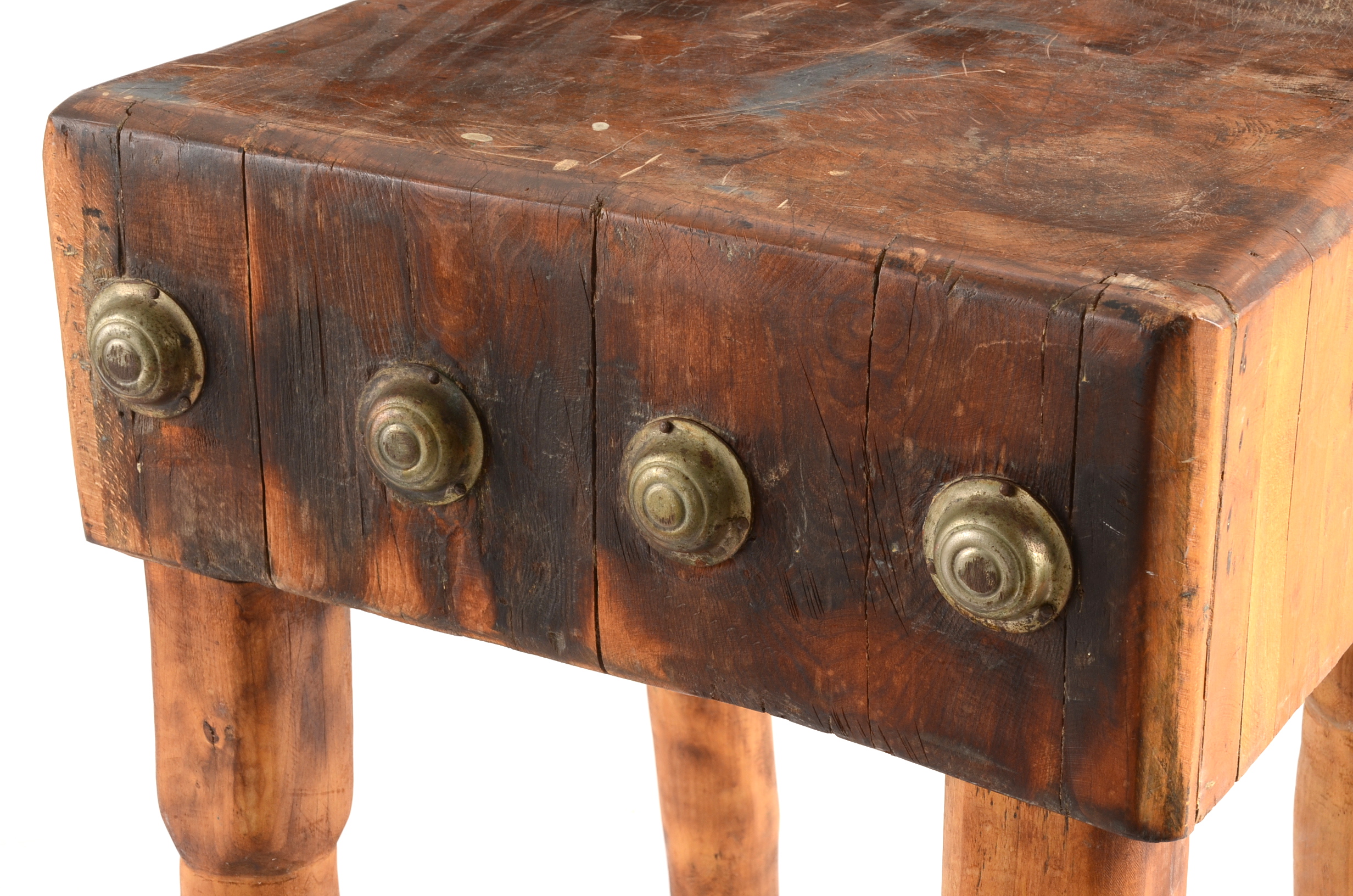 Butcher's Block on Turned Legs