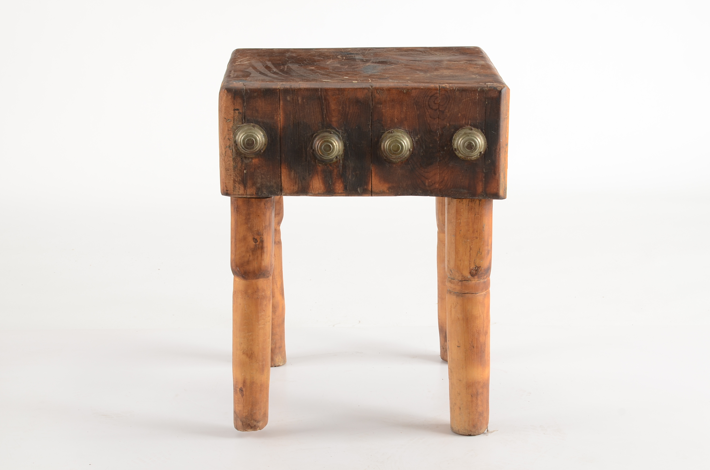 Butcher's Block on Turned Legs