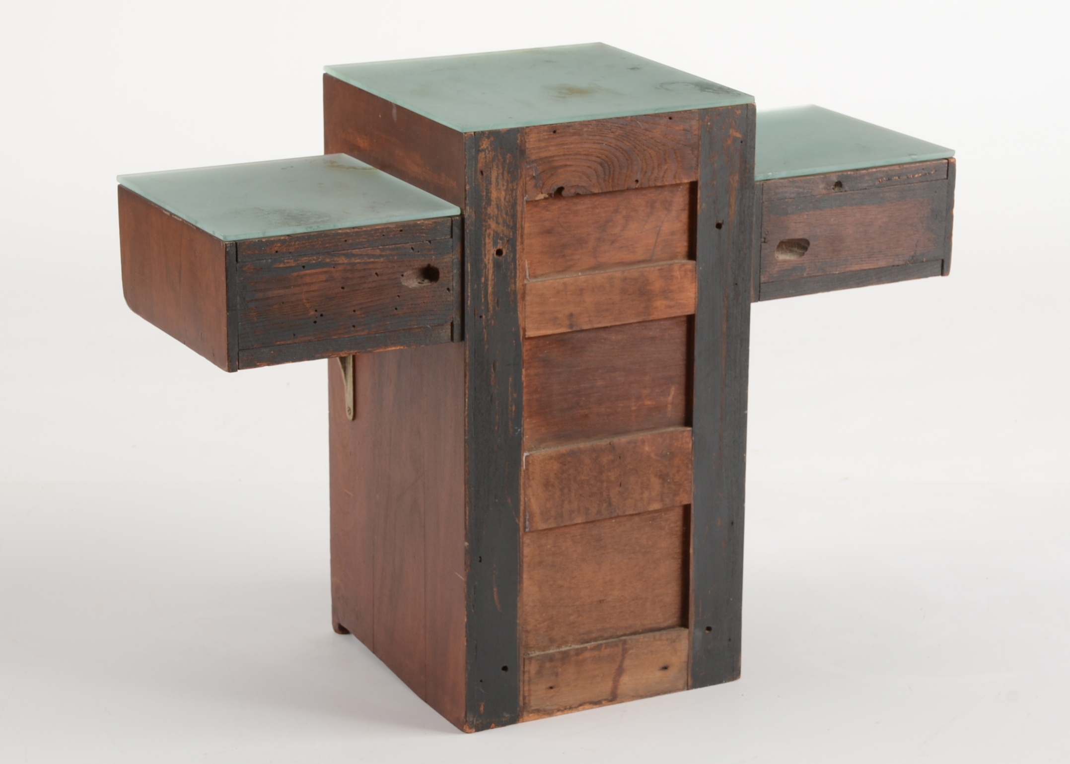 Antique Barber Cabinet