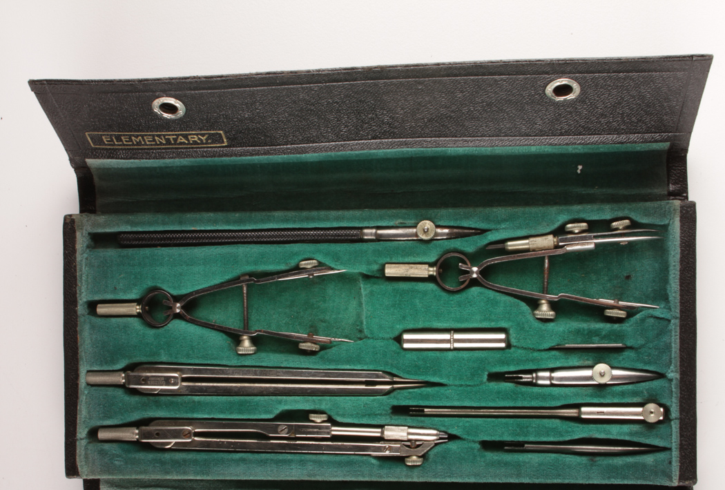 Vintage Eugene Dietzgen Germany Drafting Tool Set