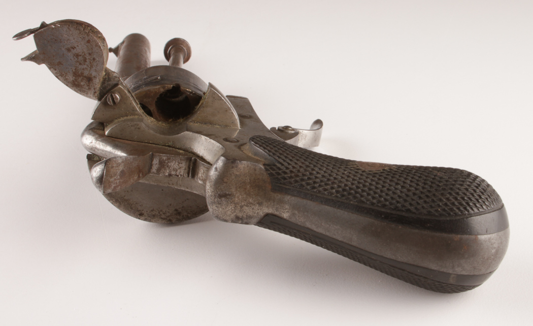 1891-1892 Le Faucheux Pinfire Revolver Belgian Made