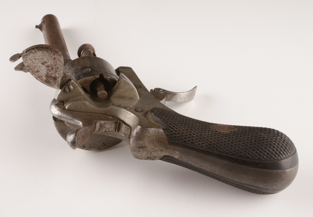 1891-1892 Le Faucheux Pinfire Revolver Belgian Made