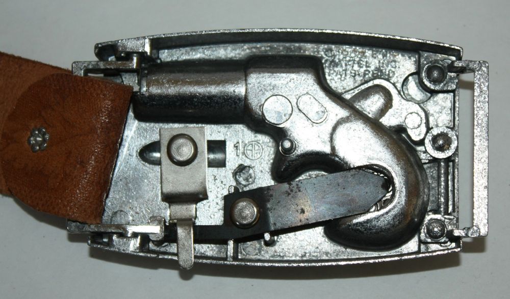 Vintage Mattel Belt with Gun Belt Buckle