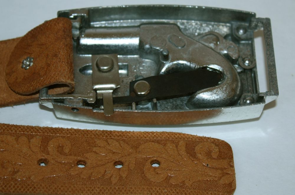 Vintage Mattel Belt with Gun Belt Buckle