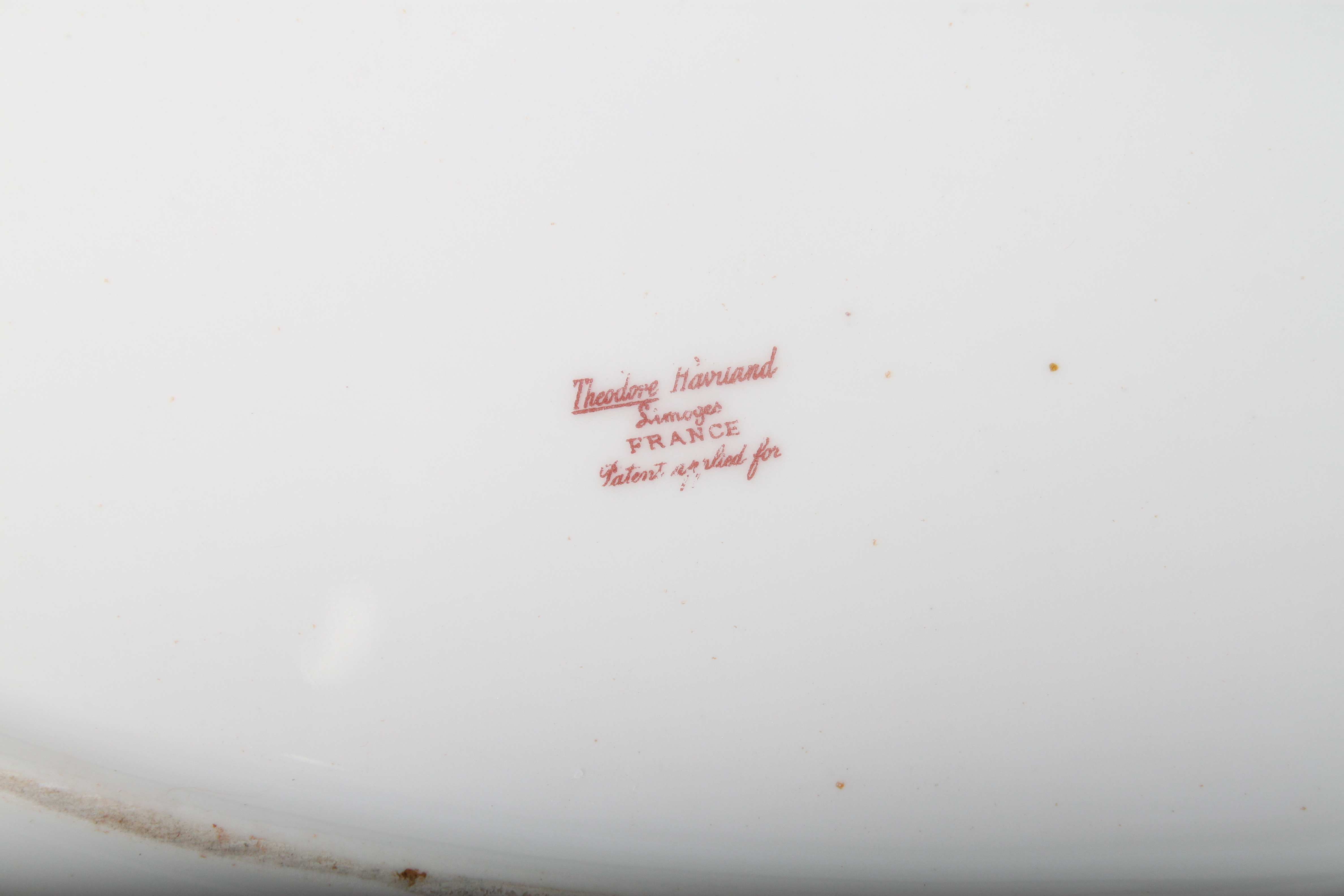 Three Porcelain Trays