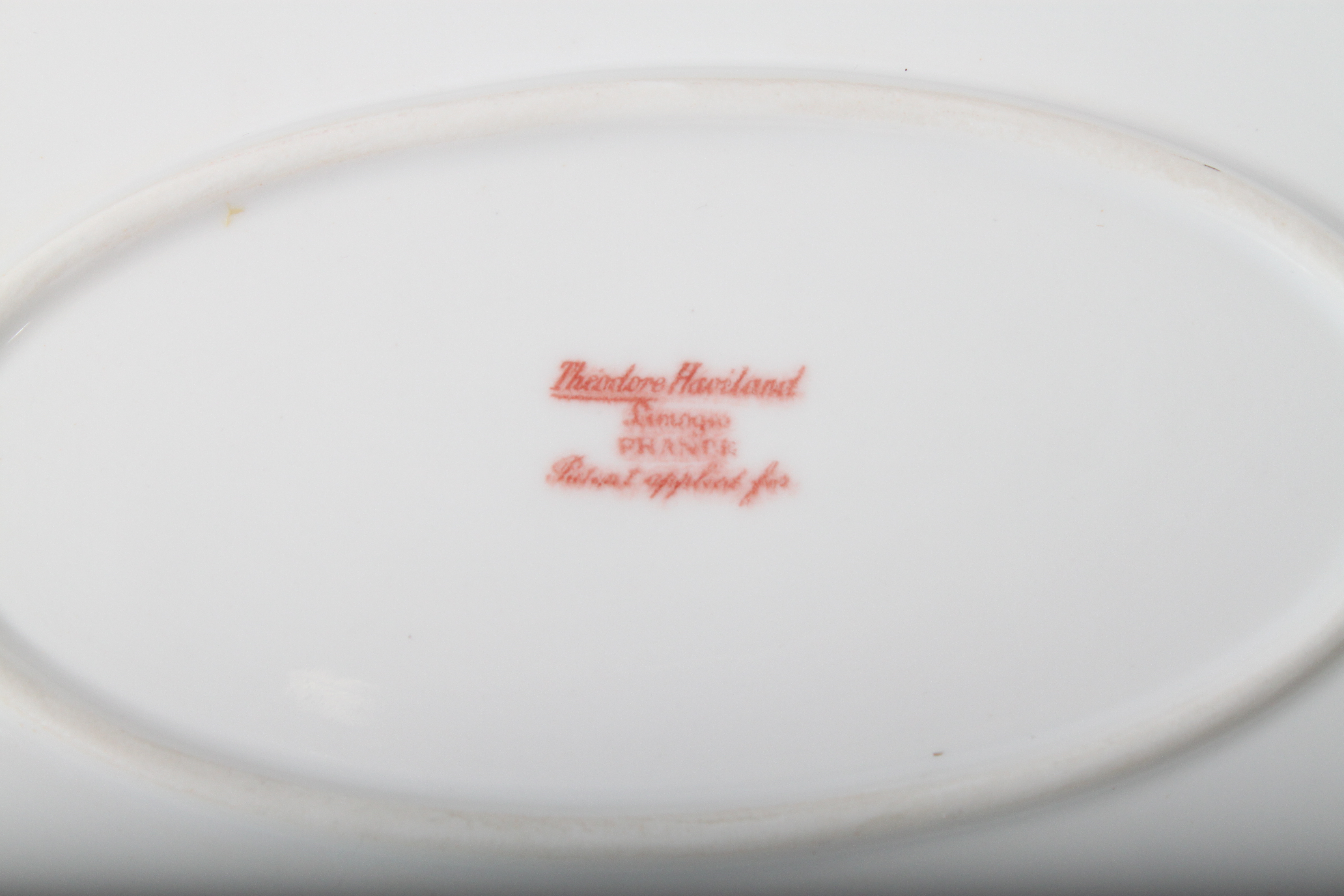 Set of Three Assorted Haviland France Limoges