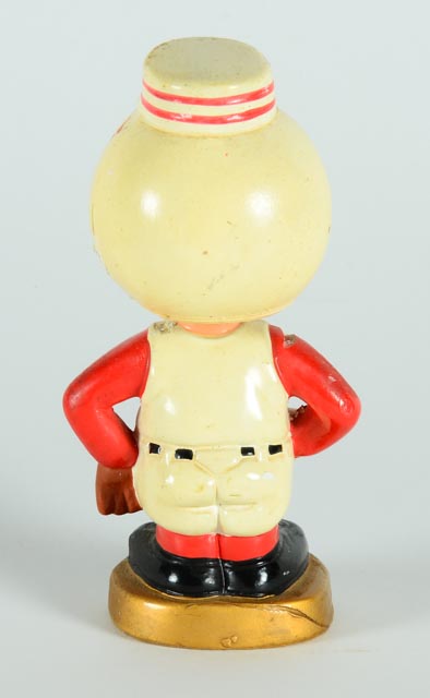 1960s Original Cincinnati Reds "Mr. Red" Mascot Bobble Head Doll