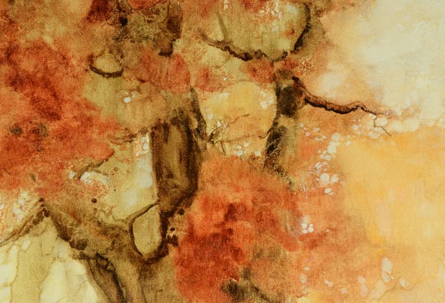 Original Betty Norton Wash on Canvas Painting