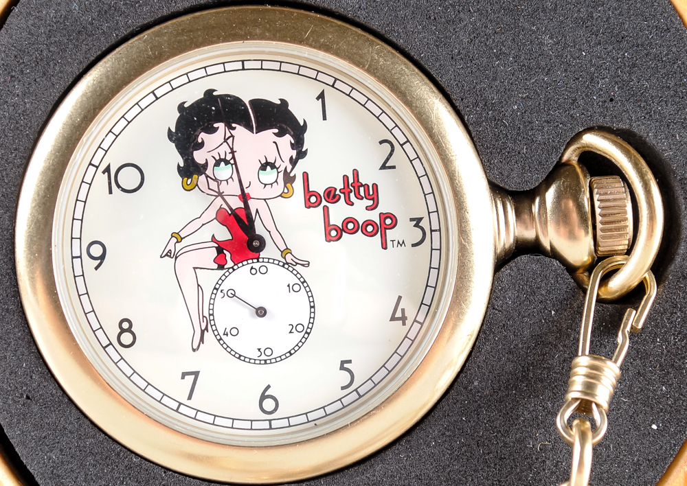 Limited Edition Betty Boop Pocket Watch by Fossil