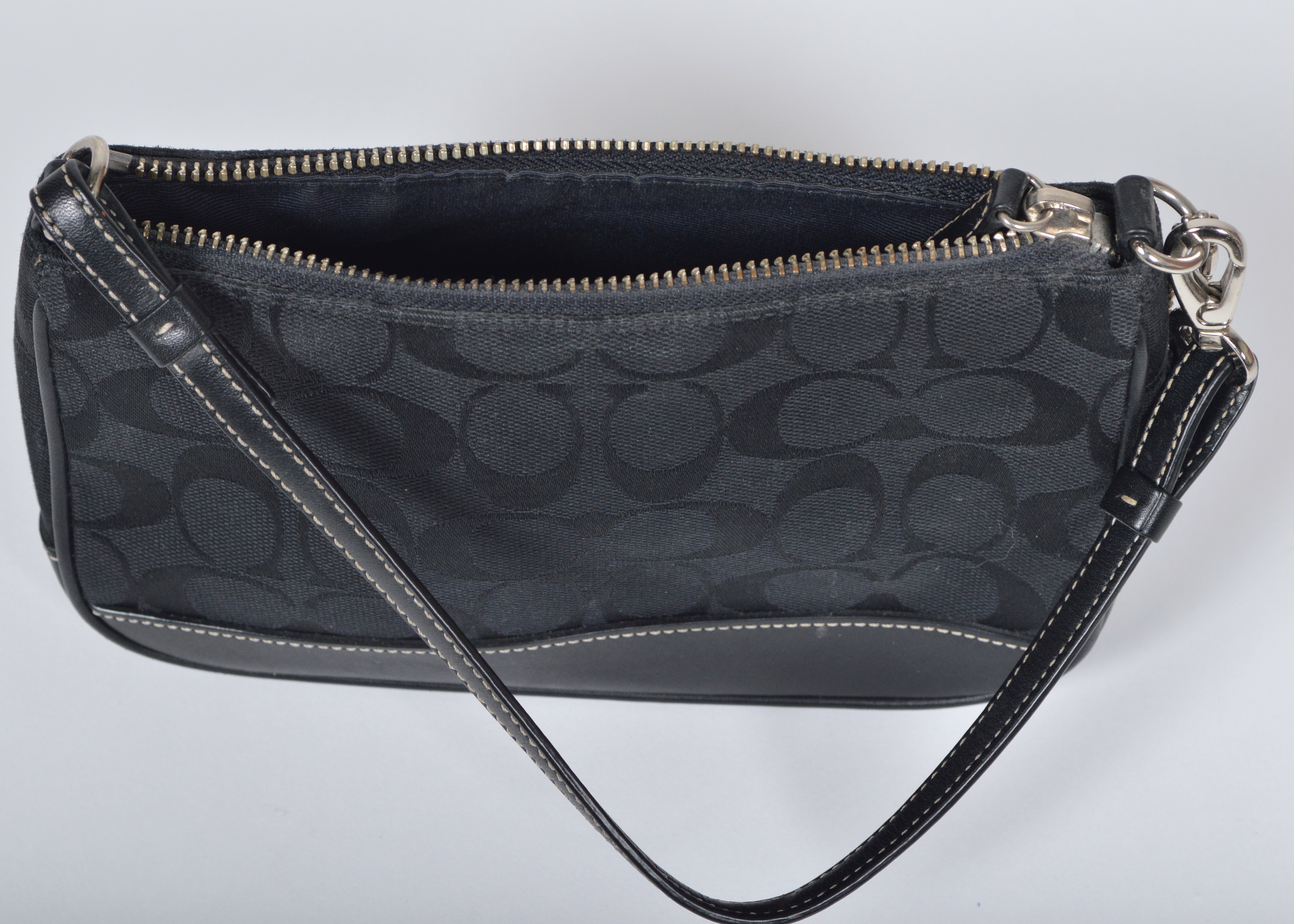 A Set of Two Black Designer Handbags