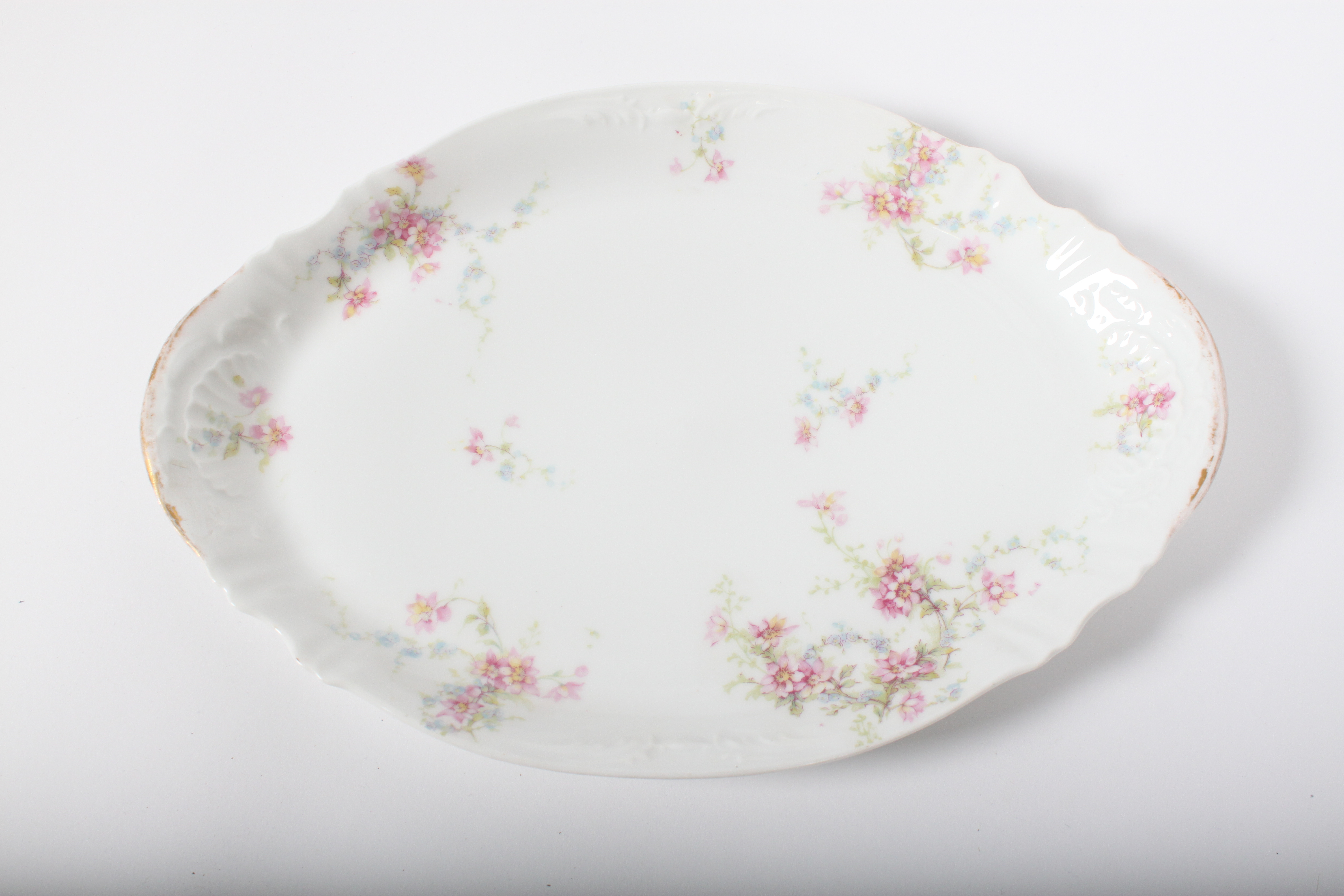 Three Theodore Haviland Limoges Trays