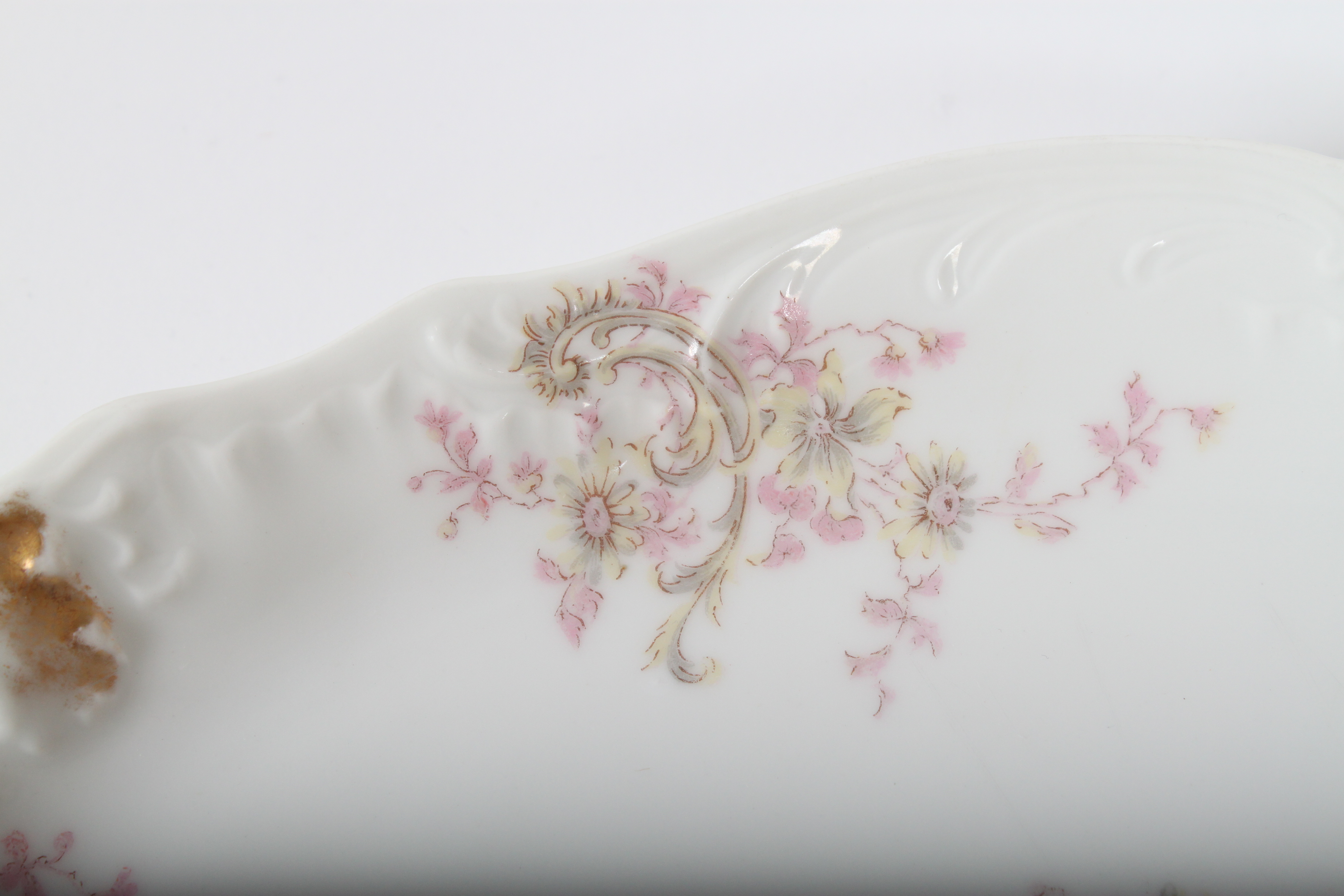 Three Theodore Haviland Limoges Trays