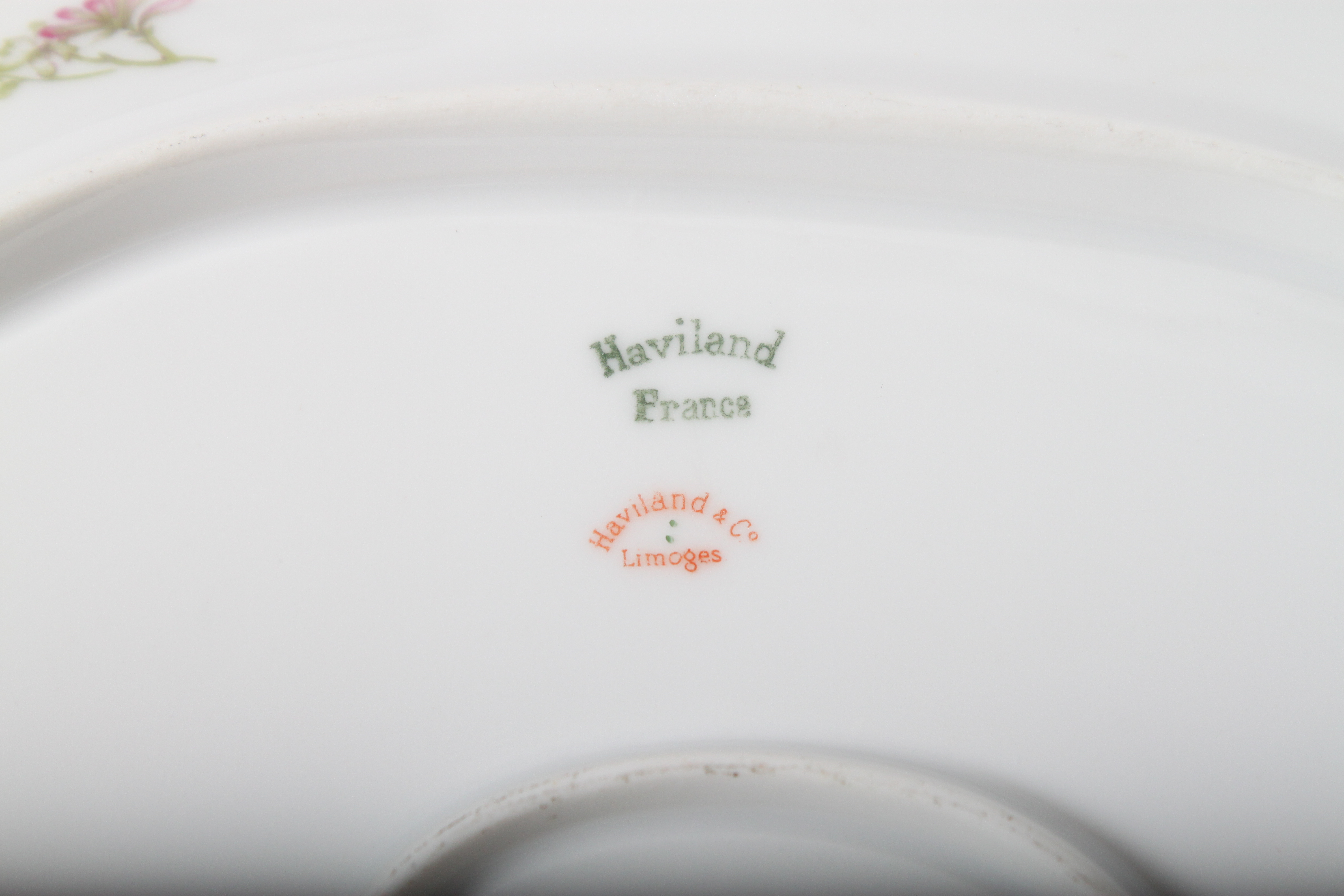 Three Theodore Haviland Limoges Trays