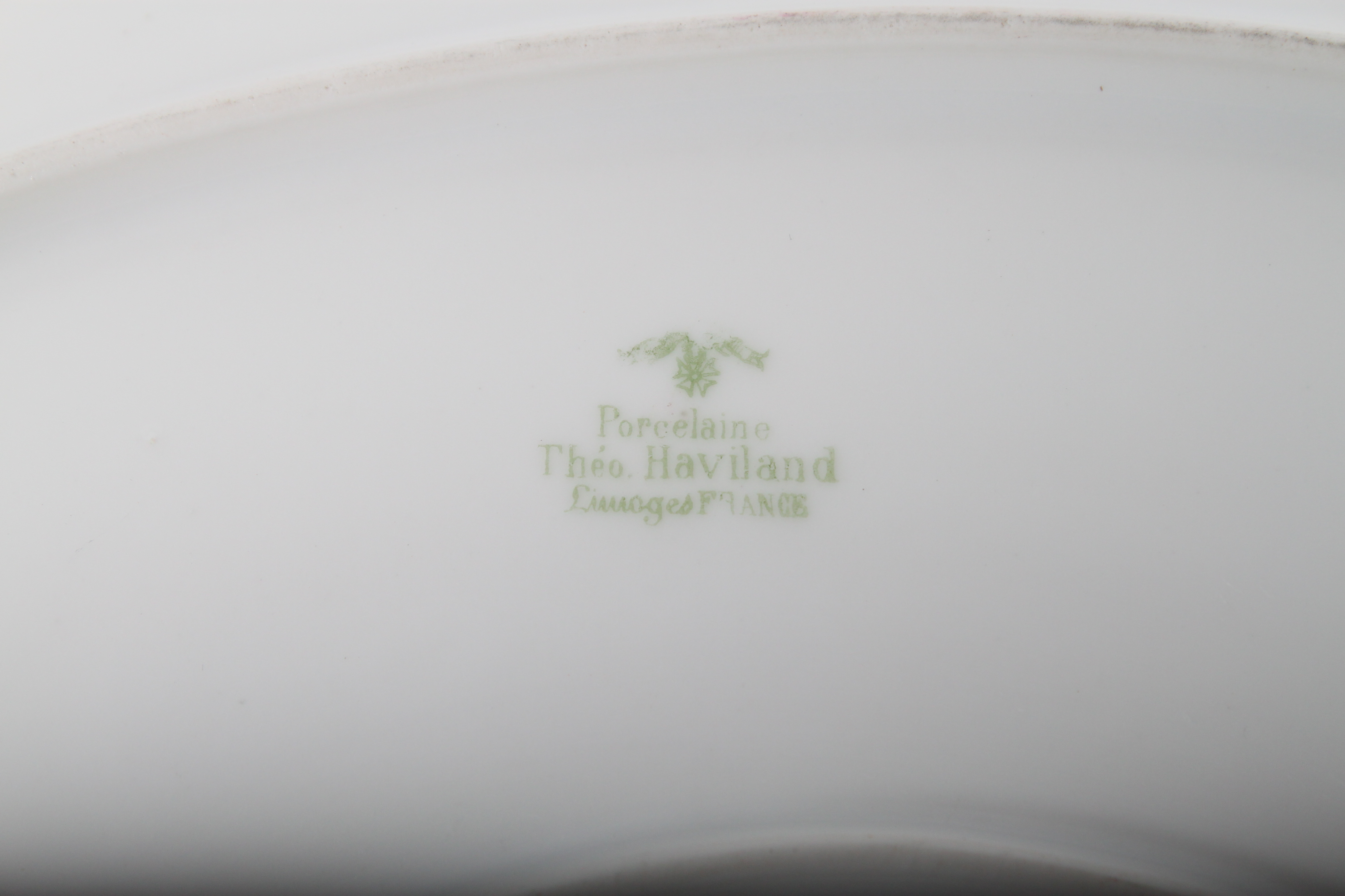 Three Theodore Haviland Limoges Trays