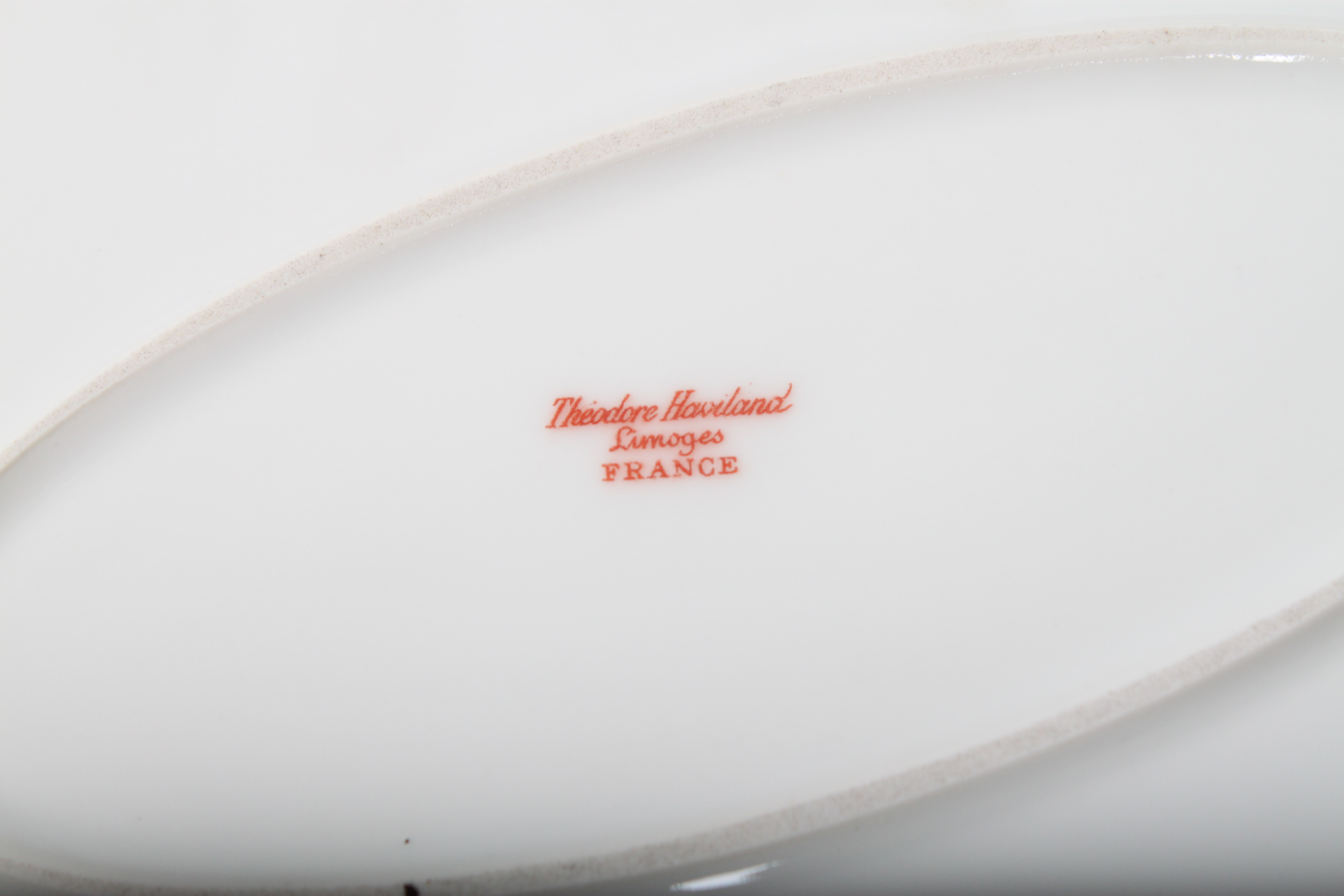 Three Theodore Haviland Limoges Trays