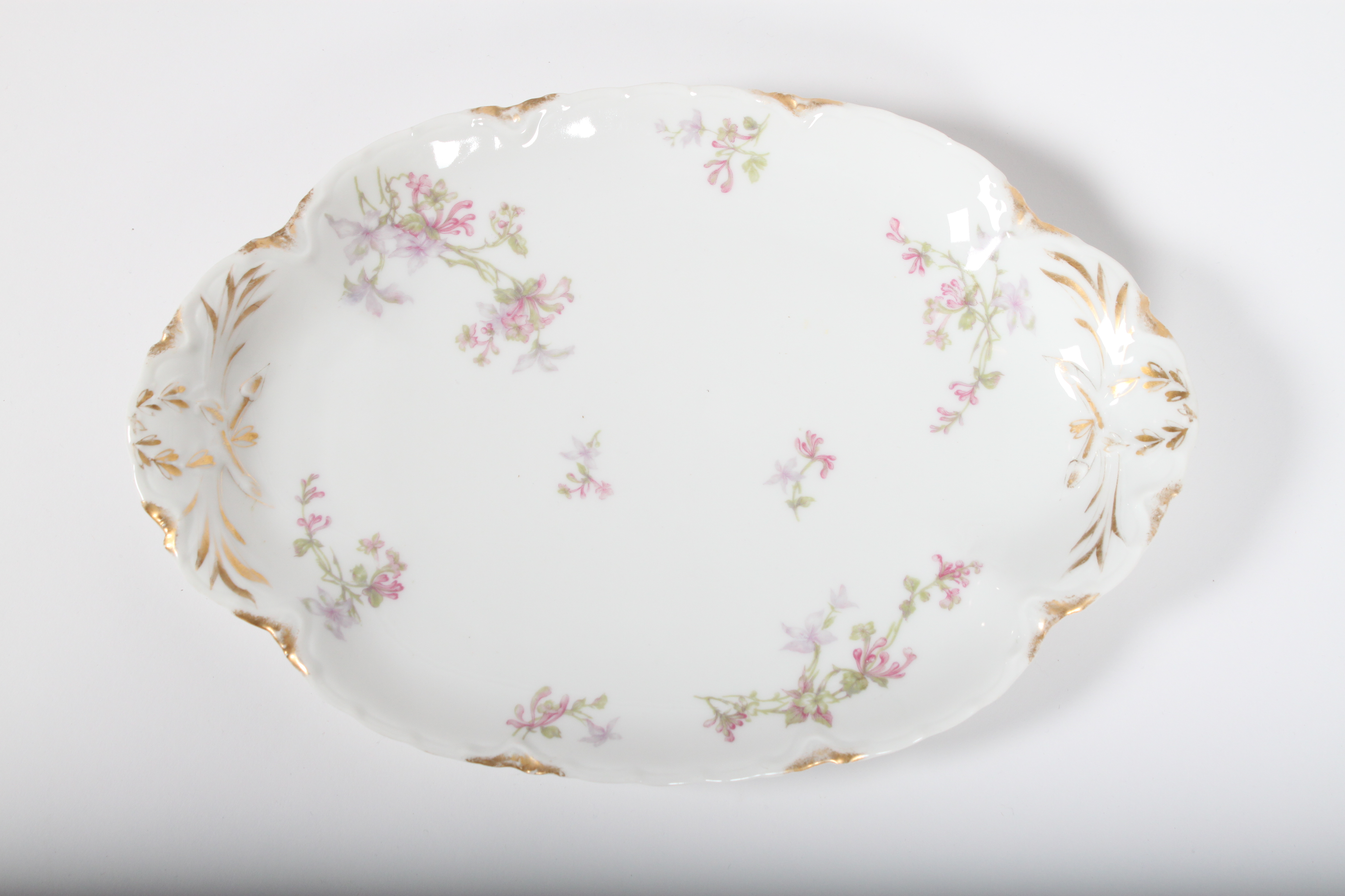 Three Theodore Haviland Limoges Trays