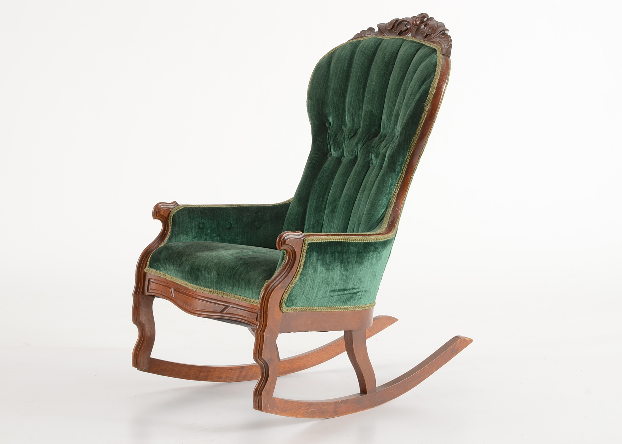Rococo Revival Style Rocking Chair