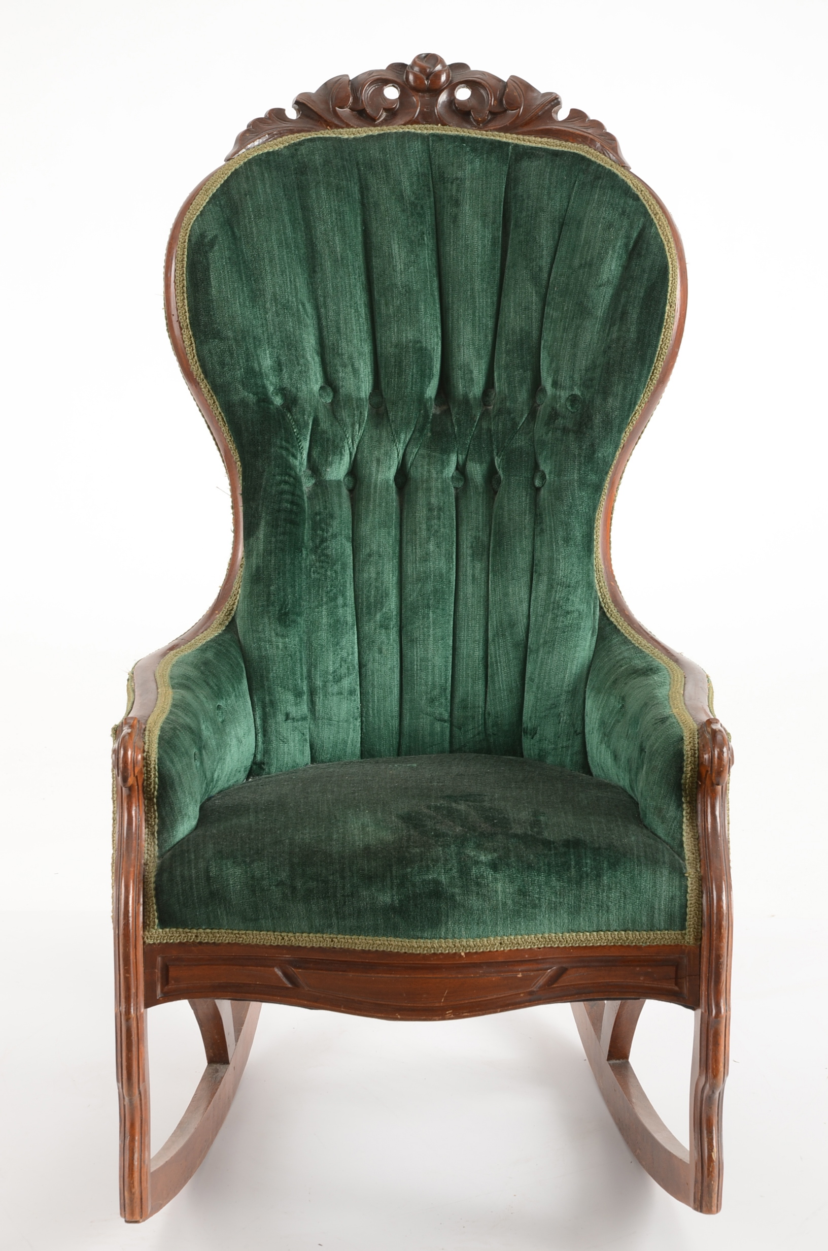 Rococo Revival Style Rocking Chair