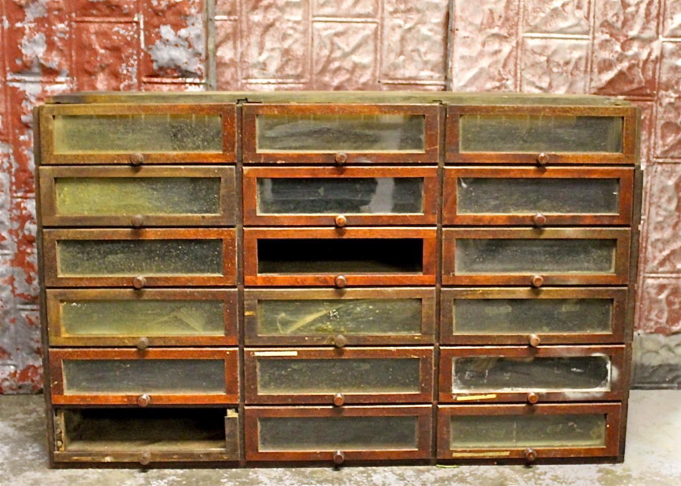 Vintage L.S. Ayres Storage Cabinet