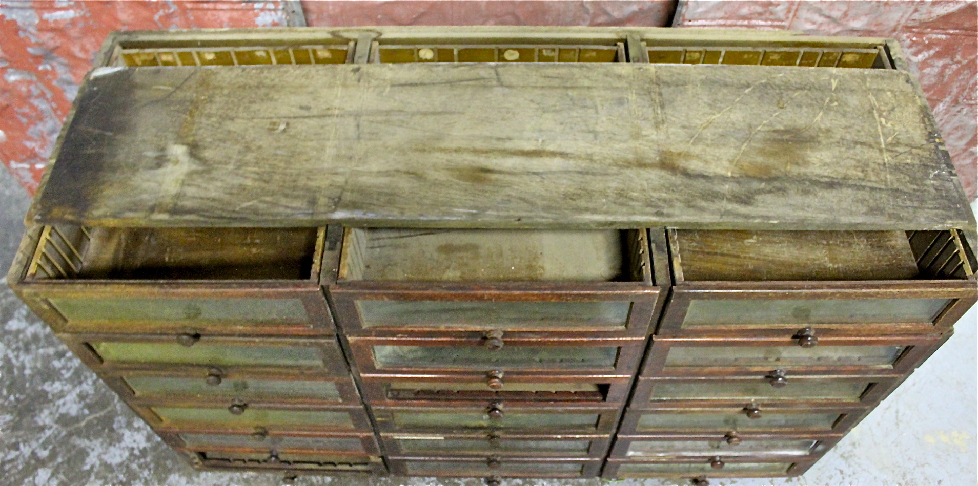 Vintage L.S. Ayres Storage Cabinet