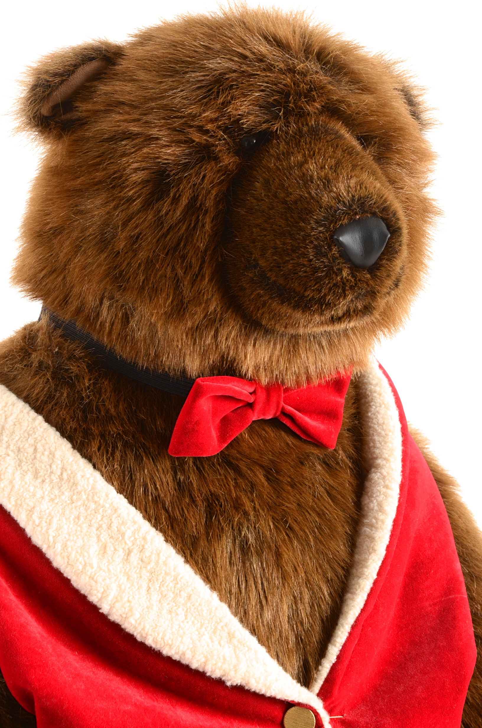 Large Dietz Stuffed Grizzly Butler Bear