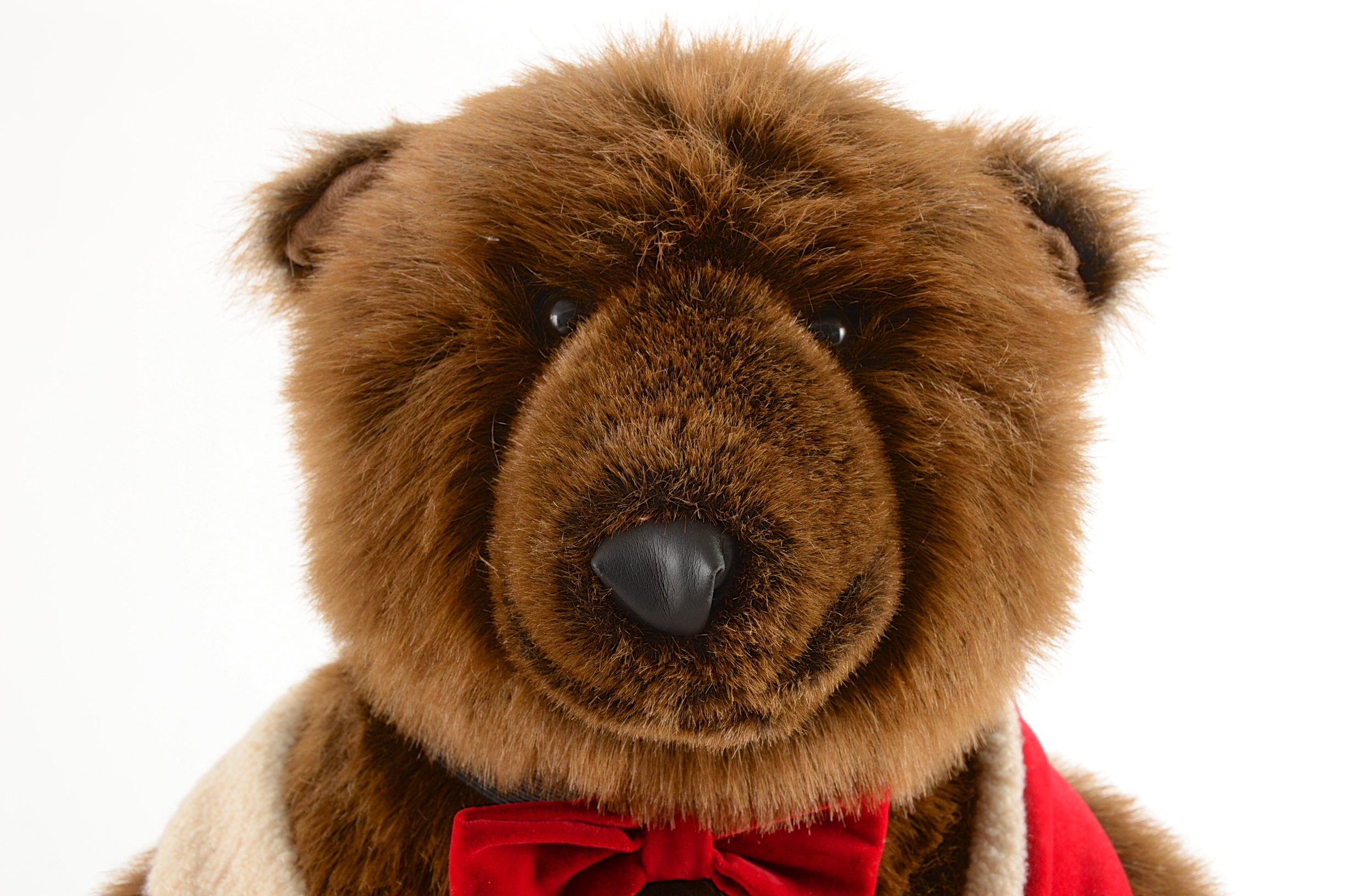 Large Dietz Stuffed Grizzly Butler Bear