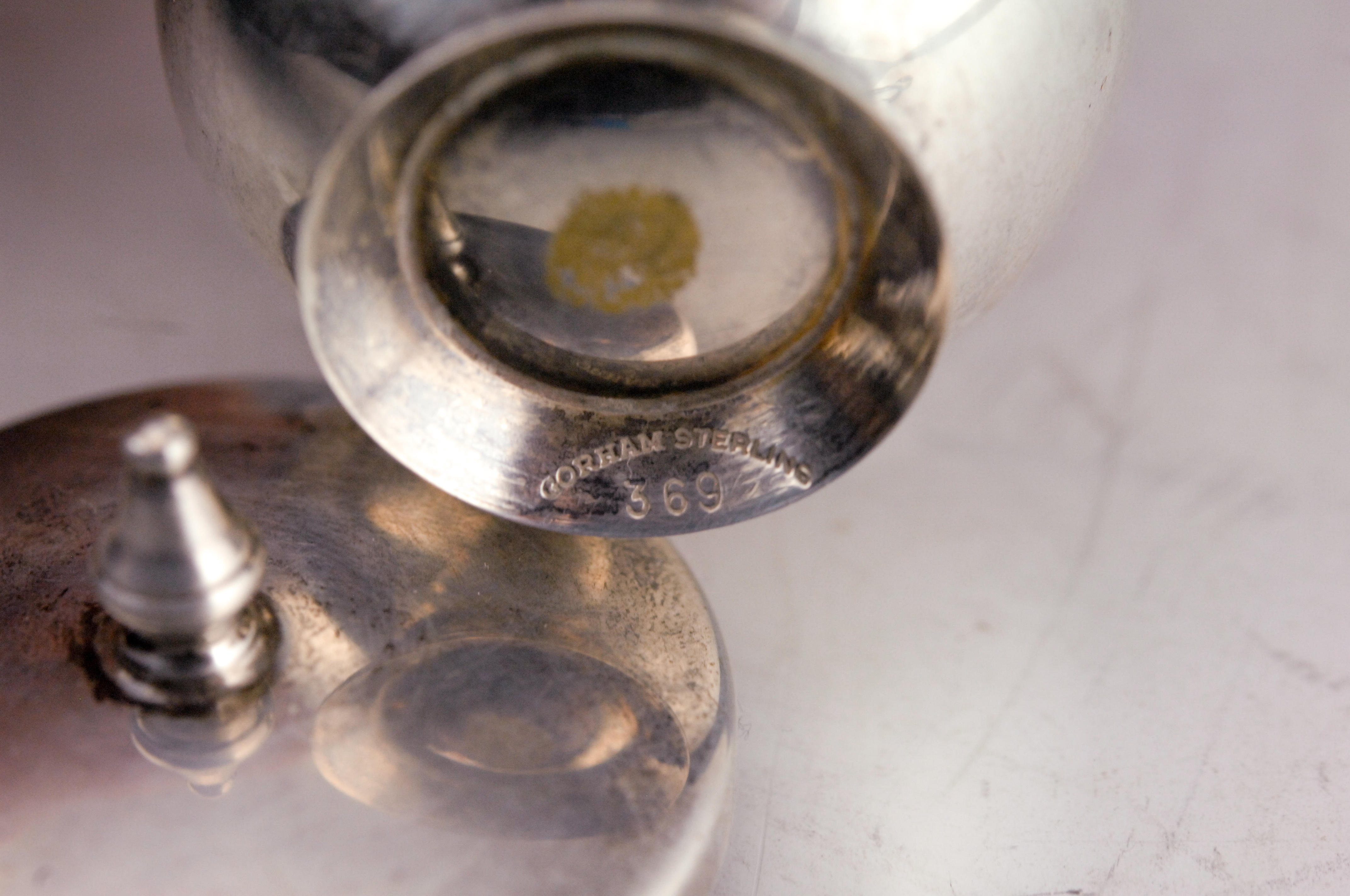 Sterling Silver Salt Cellar by Gorham