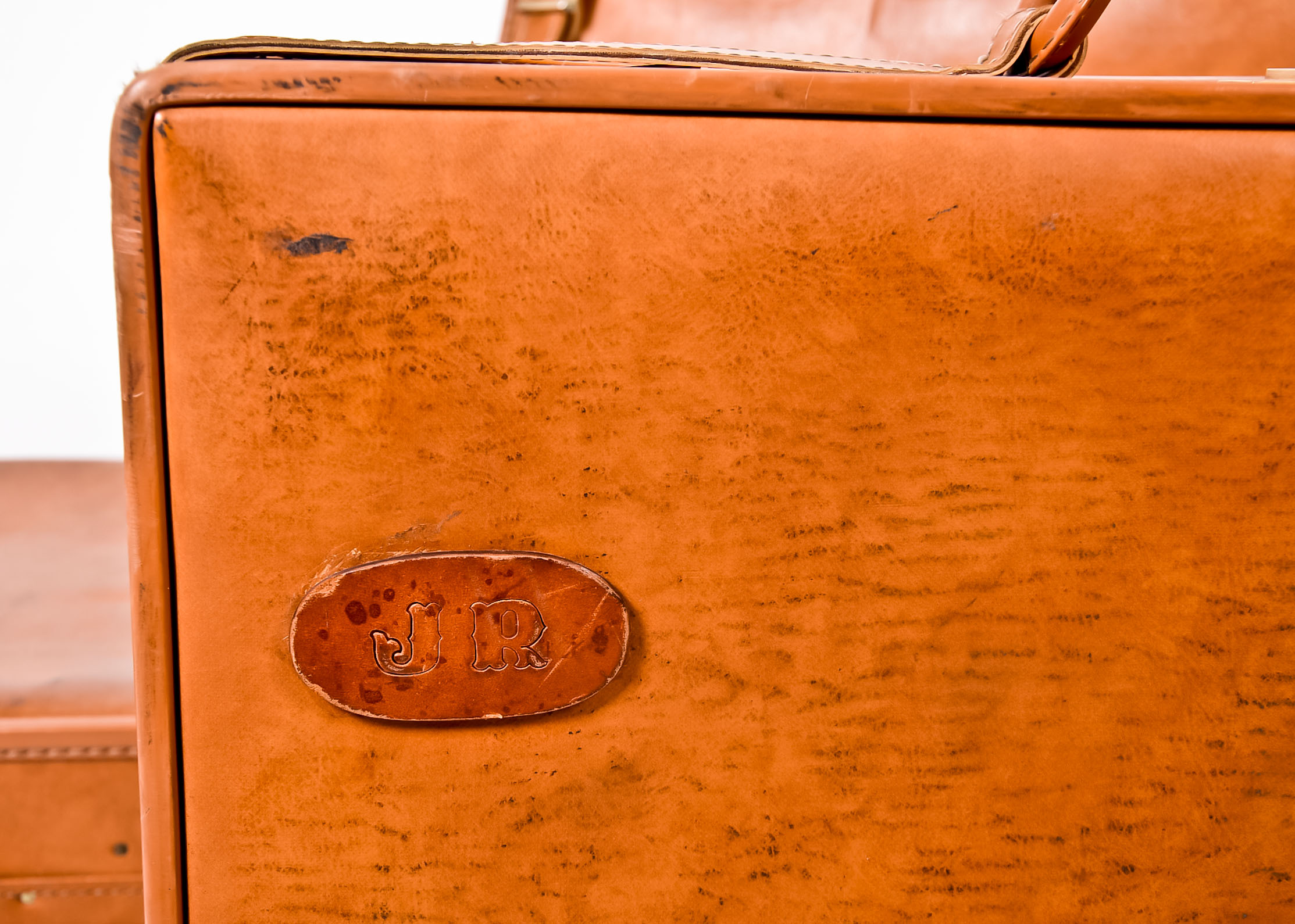 Set of Vintage Hartmann Leather Luggage