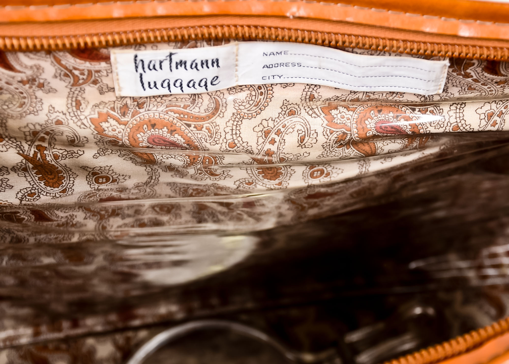 Set of Vintage Hartmann Leather Luggage