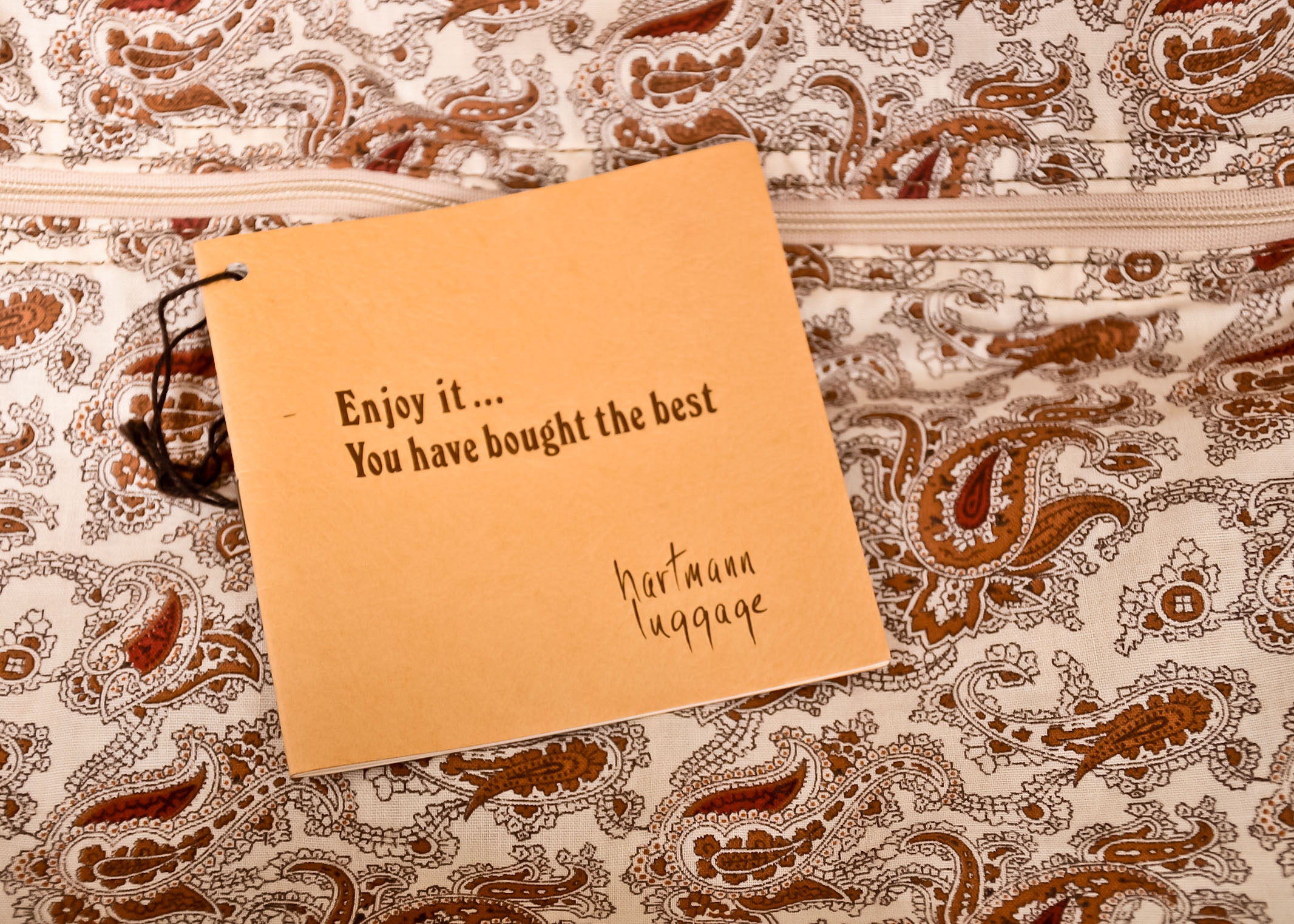 Set of Vintage Hartmann Leather Luggage