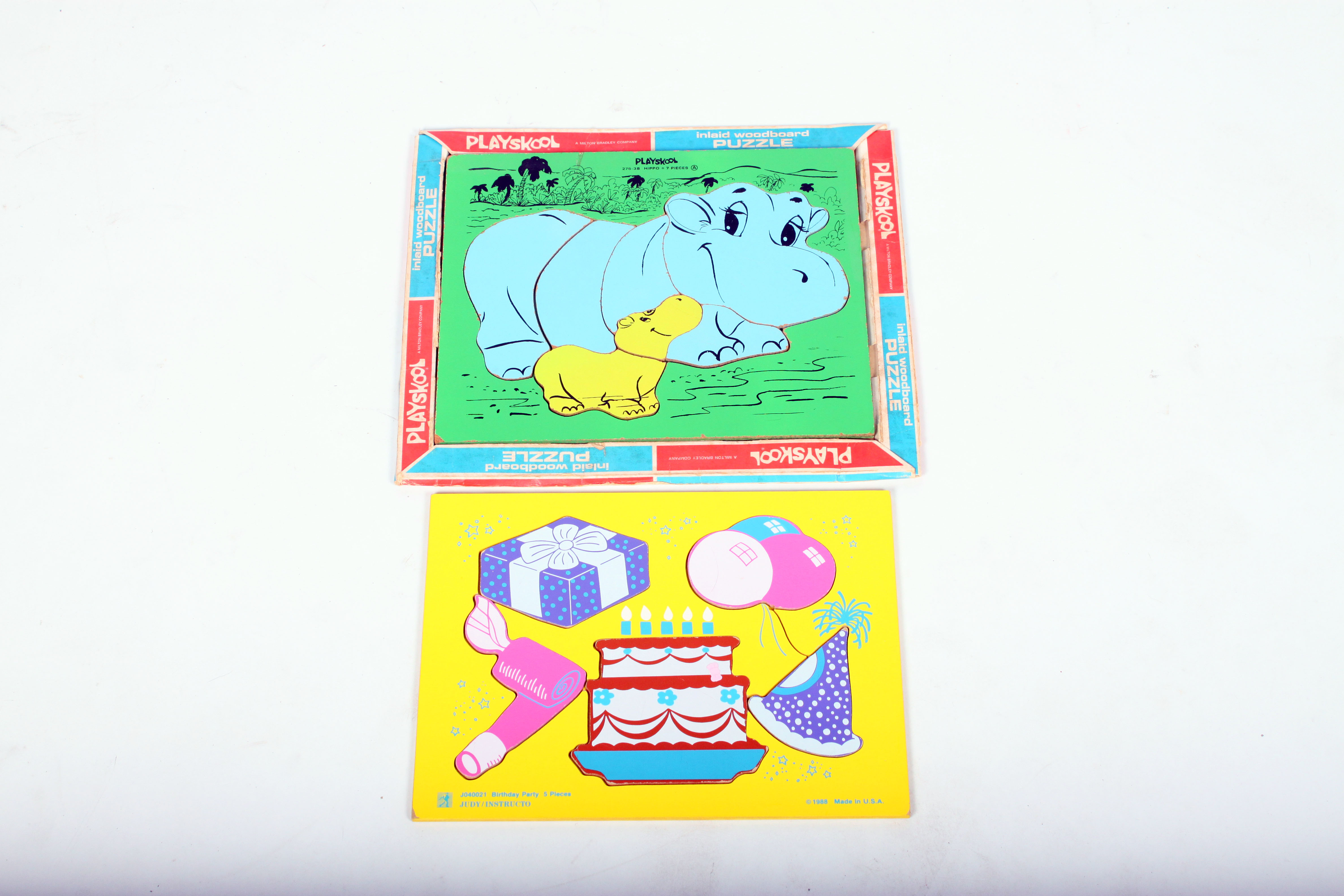 Two Vintage Children's Puzzles