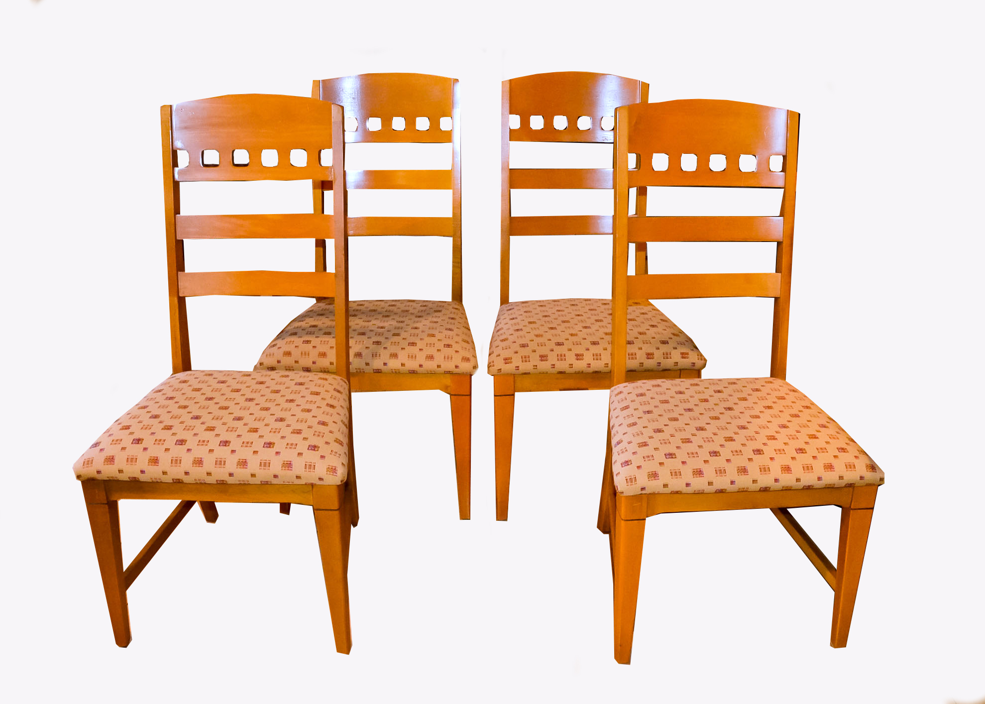 Four Modern Dining Chairs