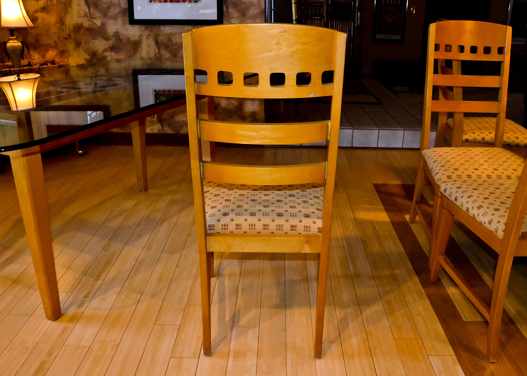 Four Modern Dining Chairs