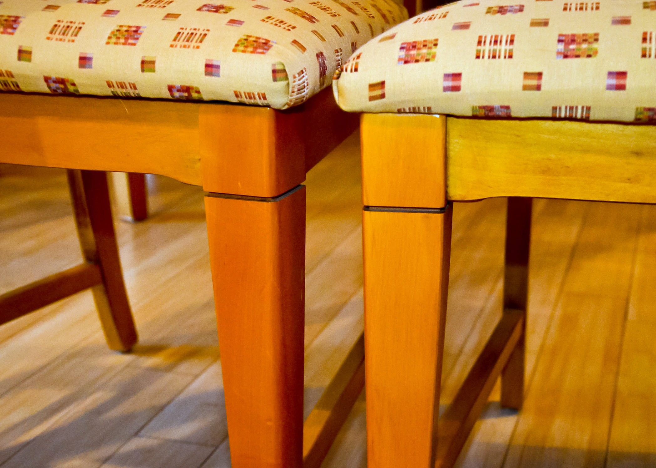 Four Modern Dining Chairs