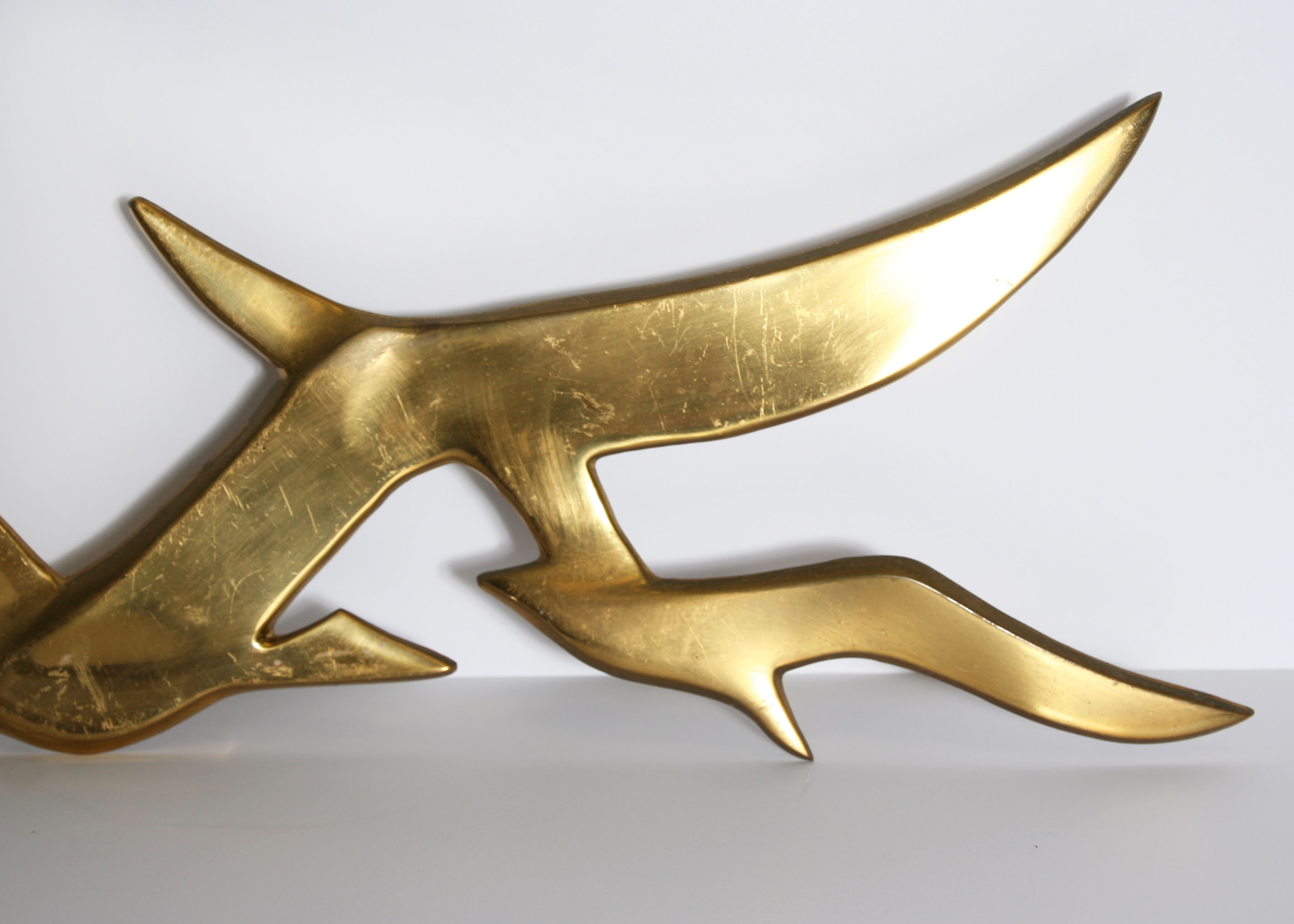 Brass Bird Wall Hanging