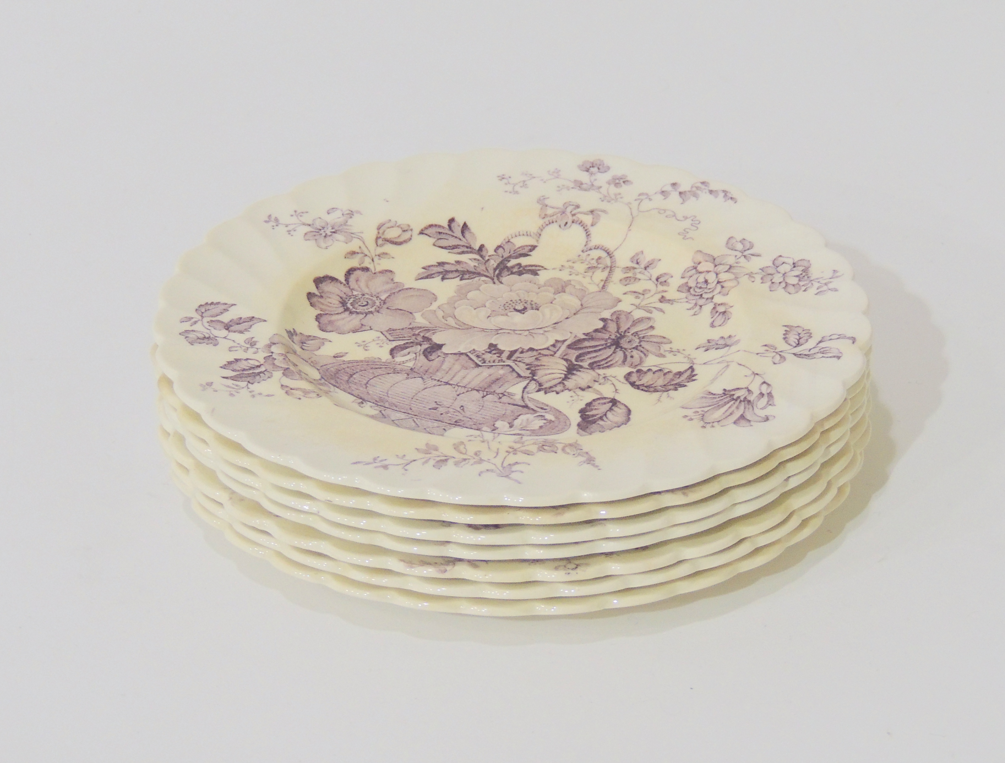 55 Pieces of Royal Staffordshire Clarice Cliff "Charlotte" China