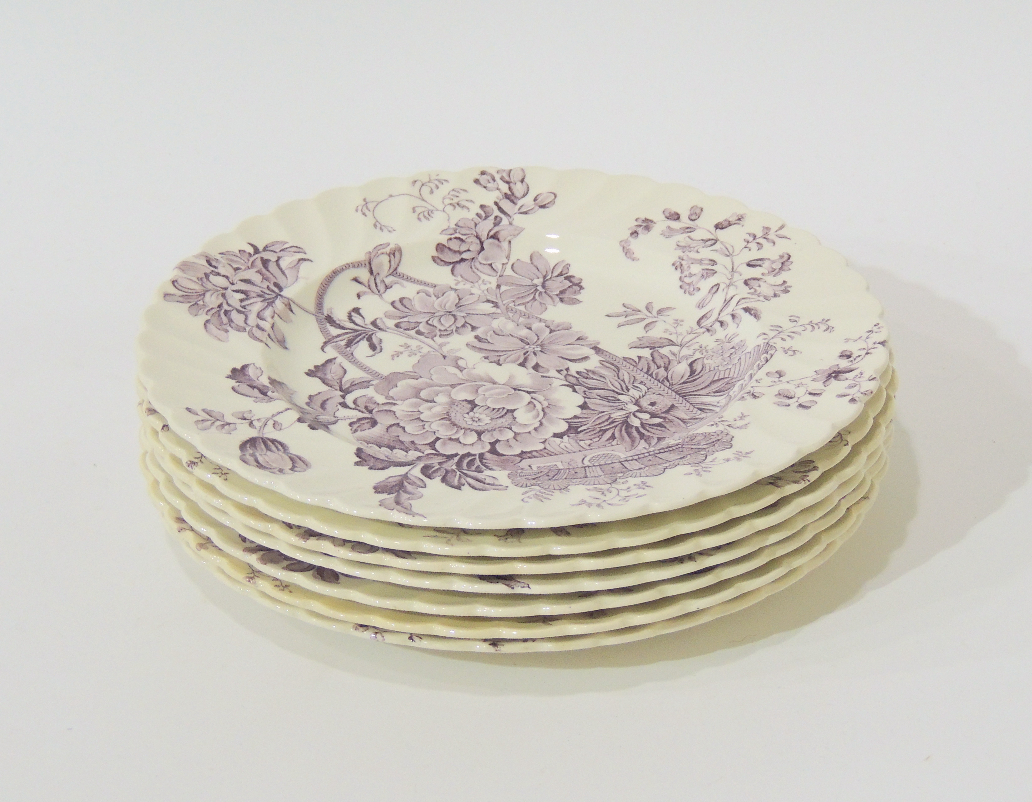 55 Pieces of Royal Staffordshire Clarice Cliff "Charlotte" China