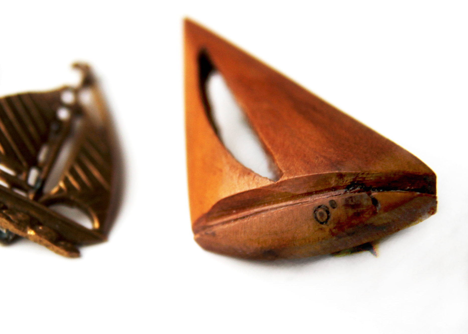 Pouch of Vintage Pins and Tie Tacs