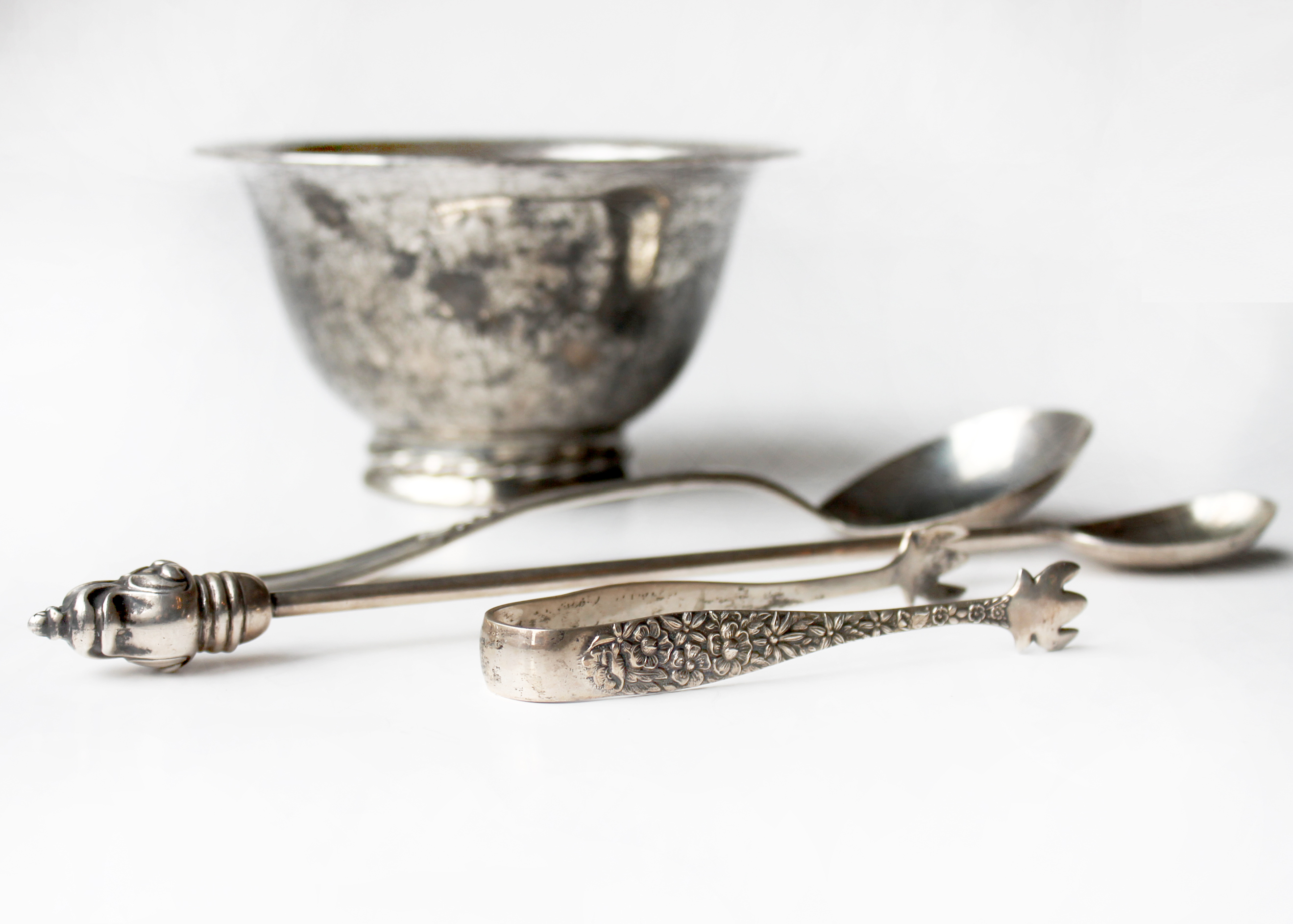 Collection of Vintage Sterling Silver Serving Pieces