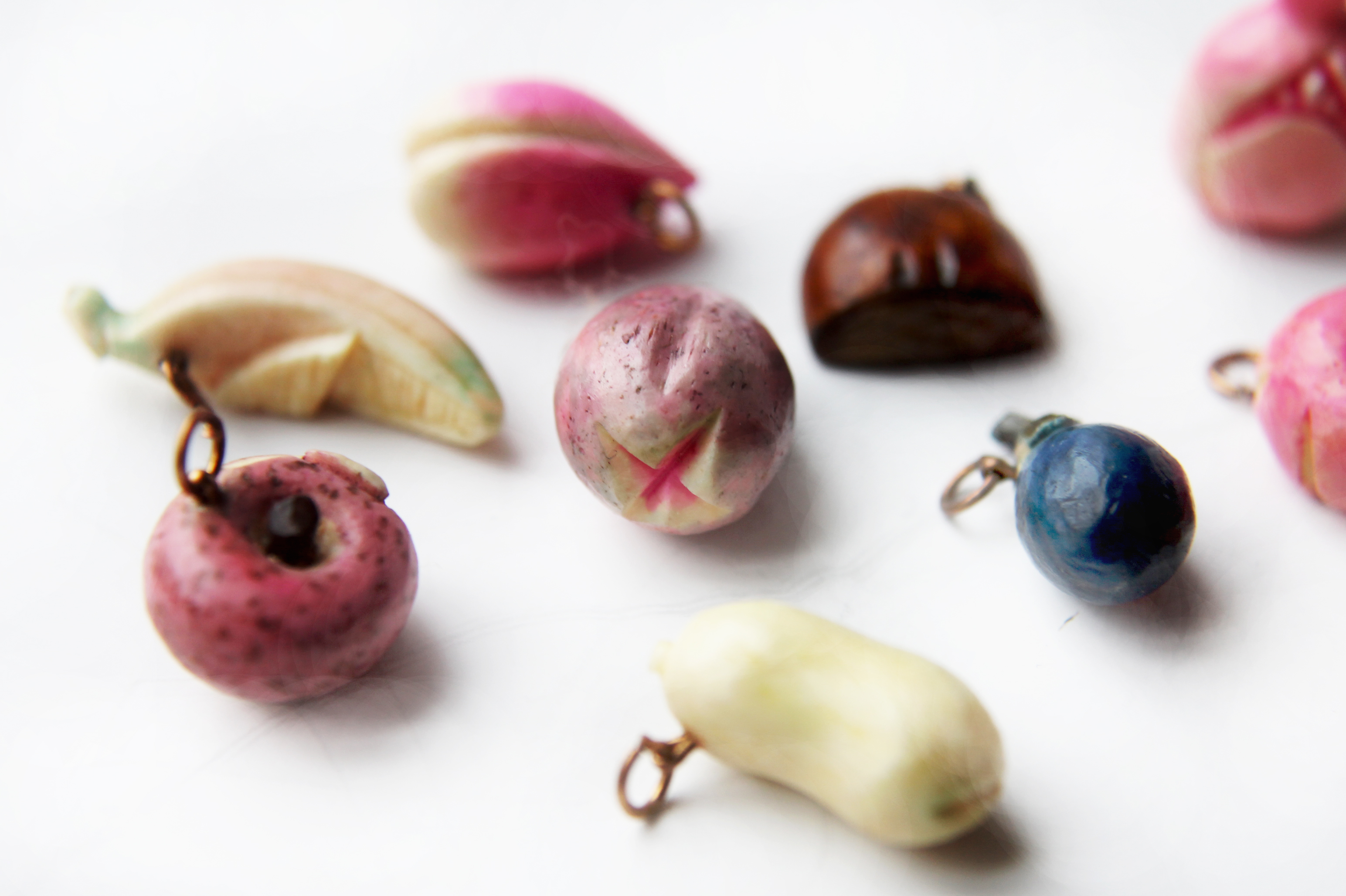 Mid-Century Byzantine 12K Gold Filled Charm Bracelet with Charms