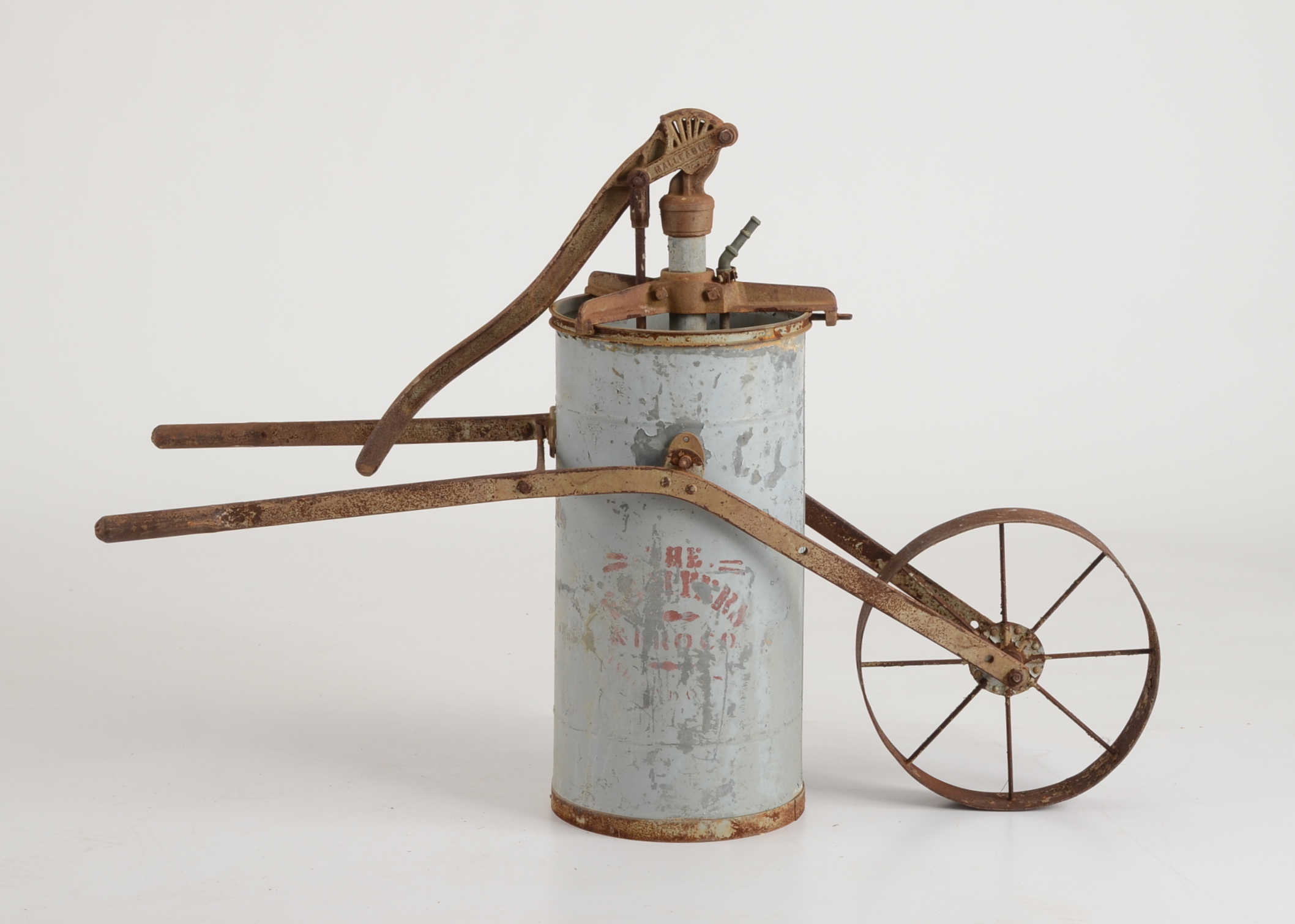 Antique Wheeled Water Pump
