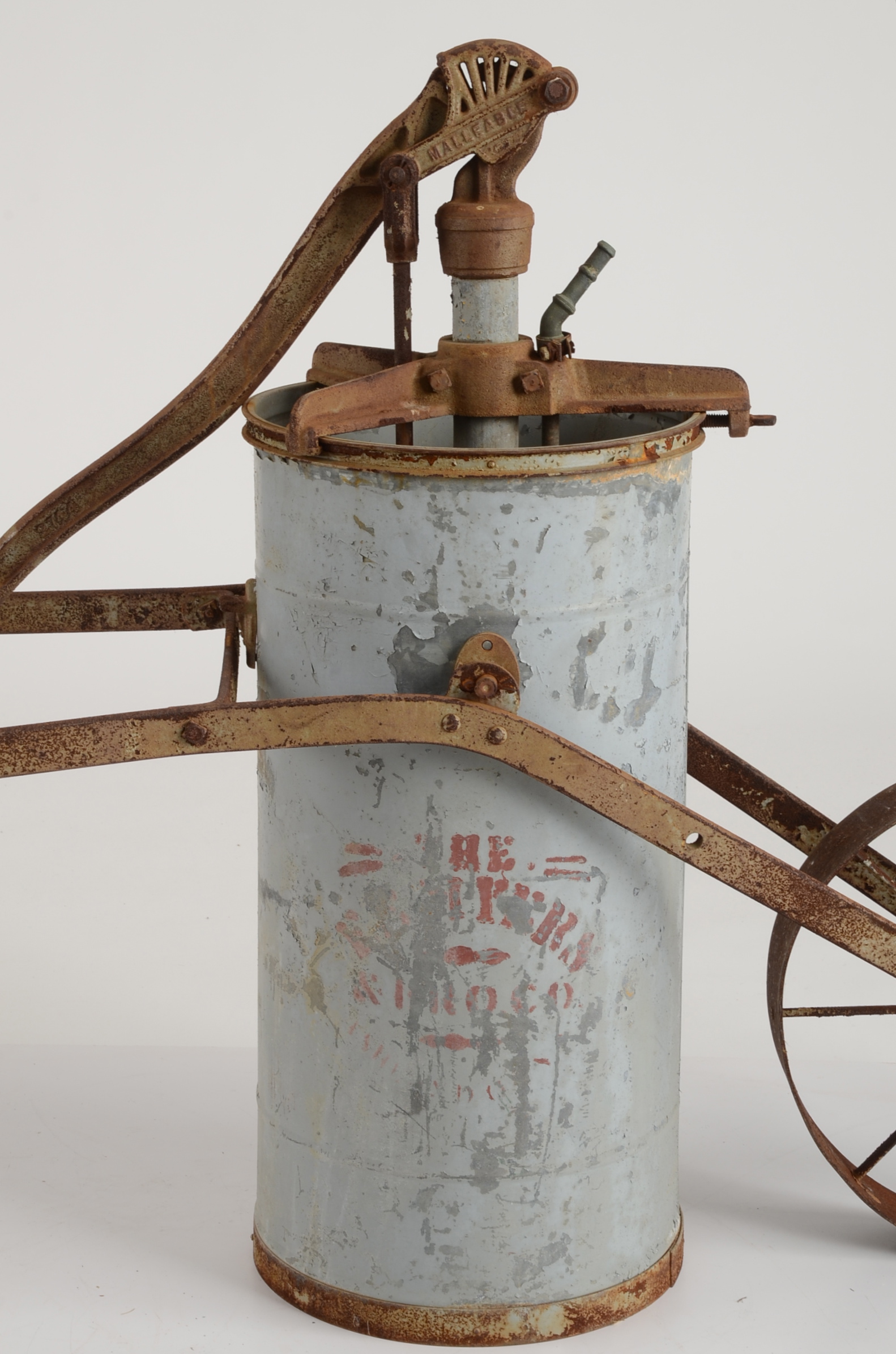 Antique Wheeled Water Pump