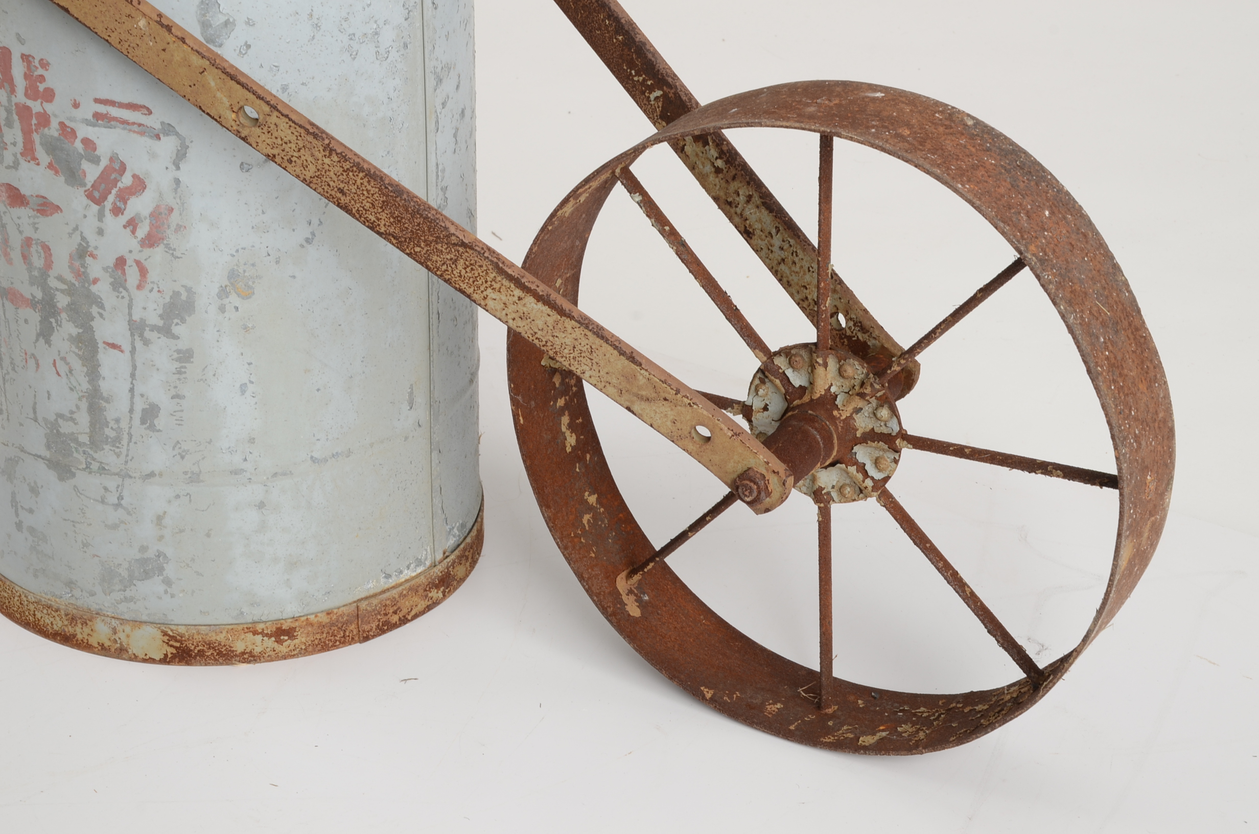 Antique Wheeled Water Pump